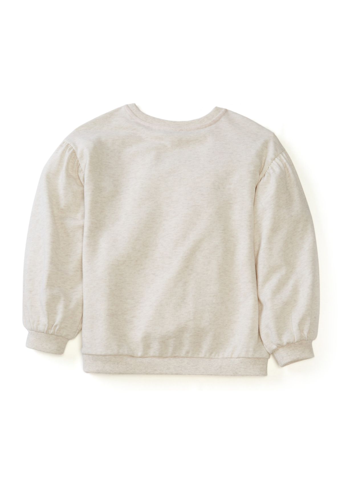 Girls 4-6x French Terry Sweeper Pullover
