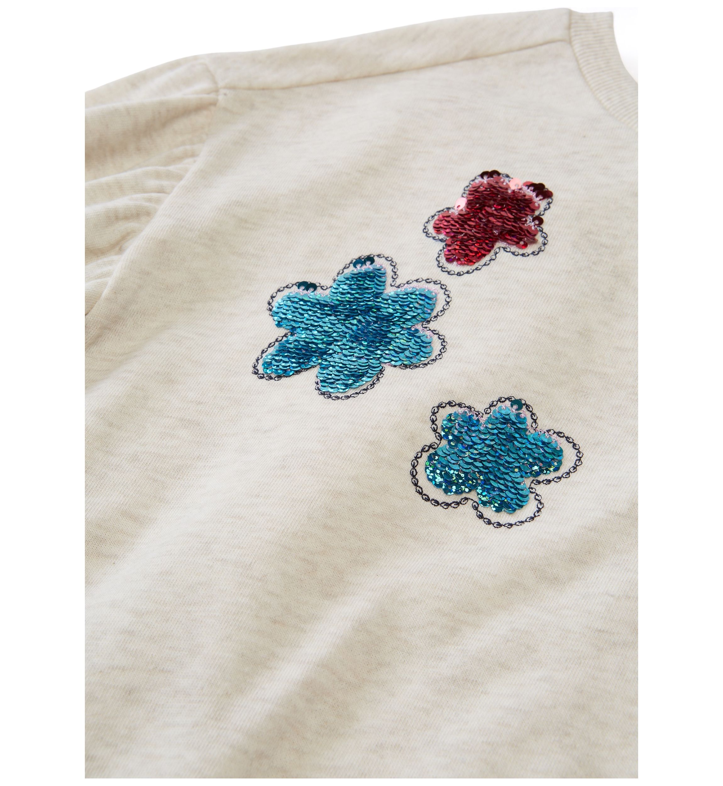 Girls 4-6x French Terry Sweeper Pullover