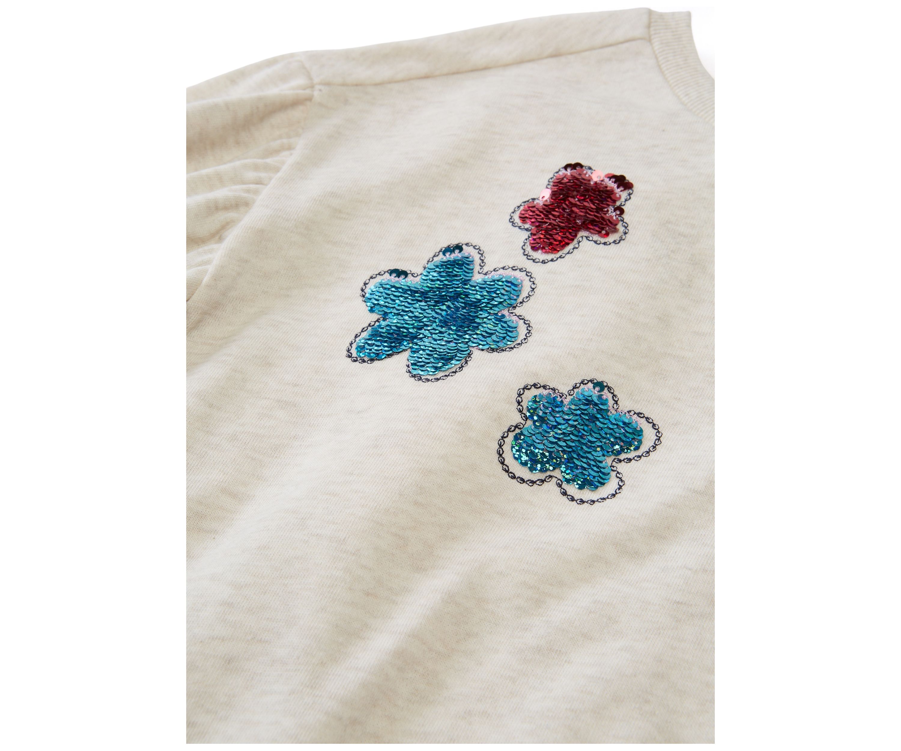 Girls 4-6x French Terry Sweeper Pullover