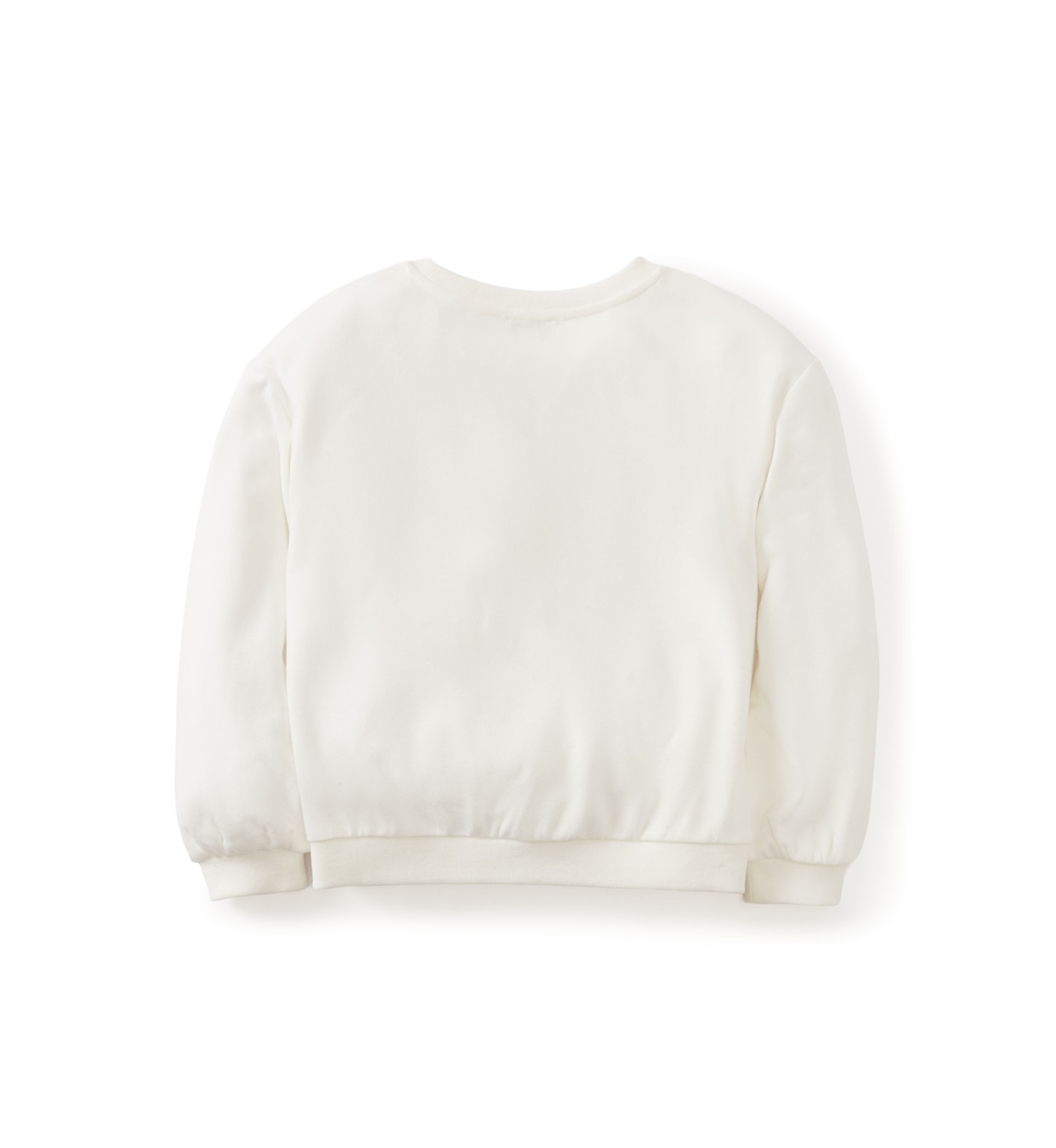 Girls 4-6x Rhinestone Swan Embellished Top 