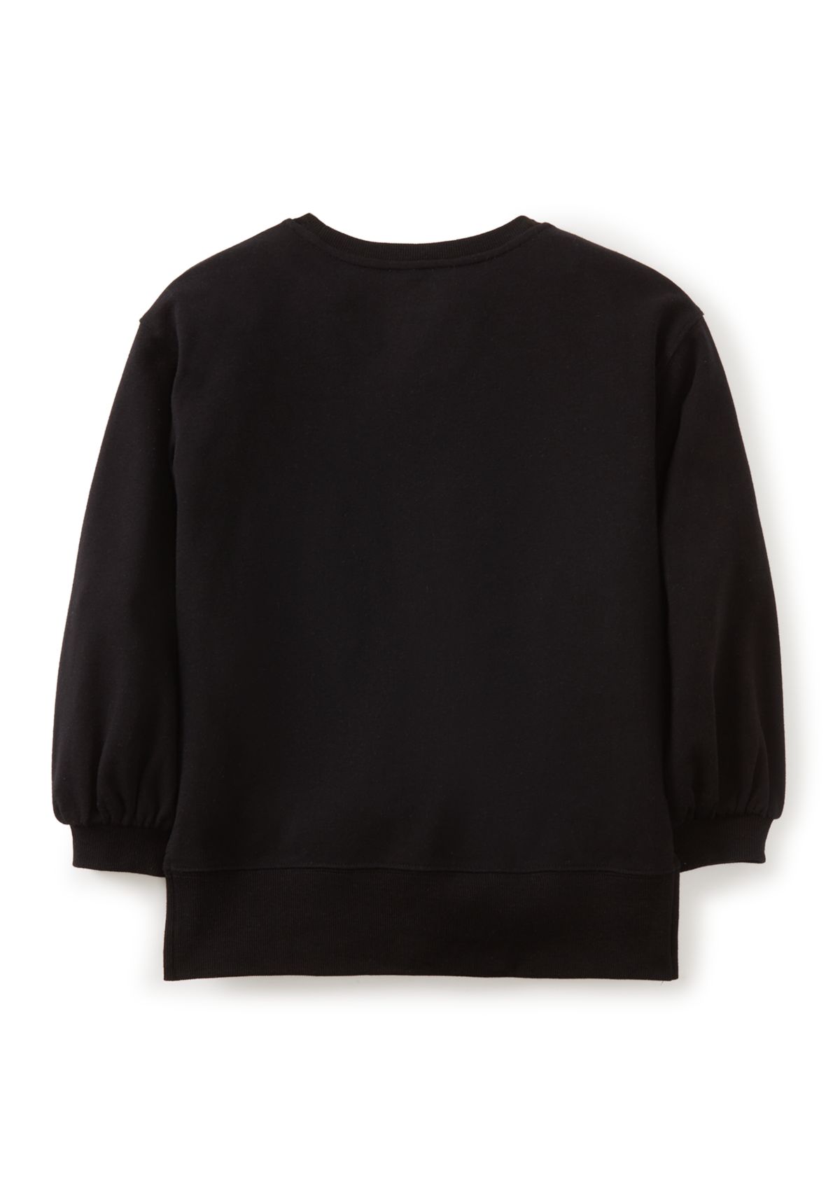 Girls 4-6x French Terry Sequin Star Sweeper Top