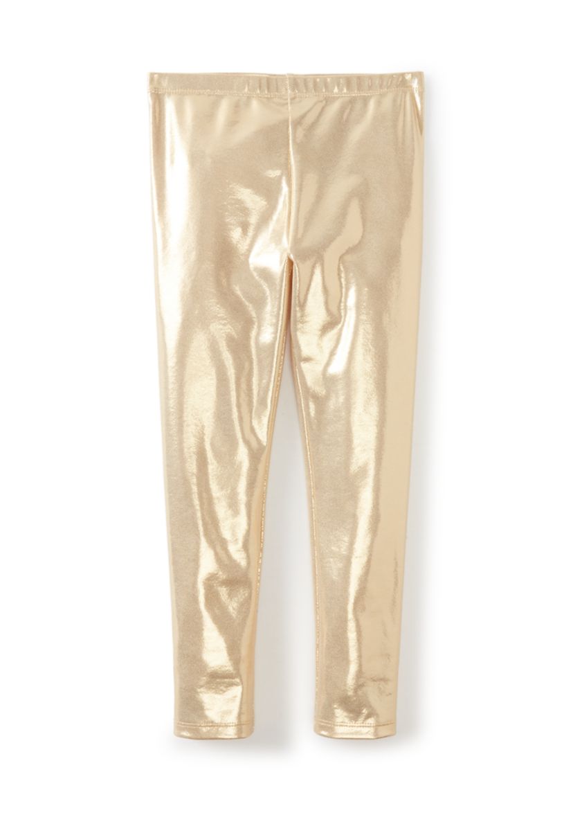 Girls 4-6x Metallic Leggings