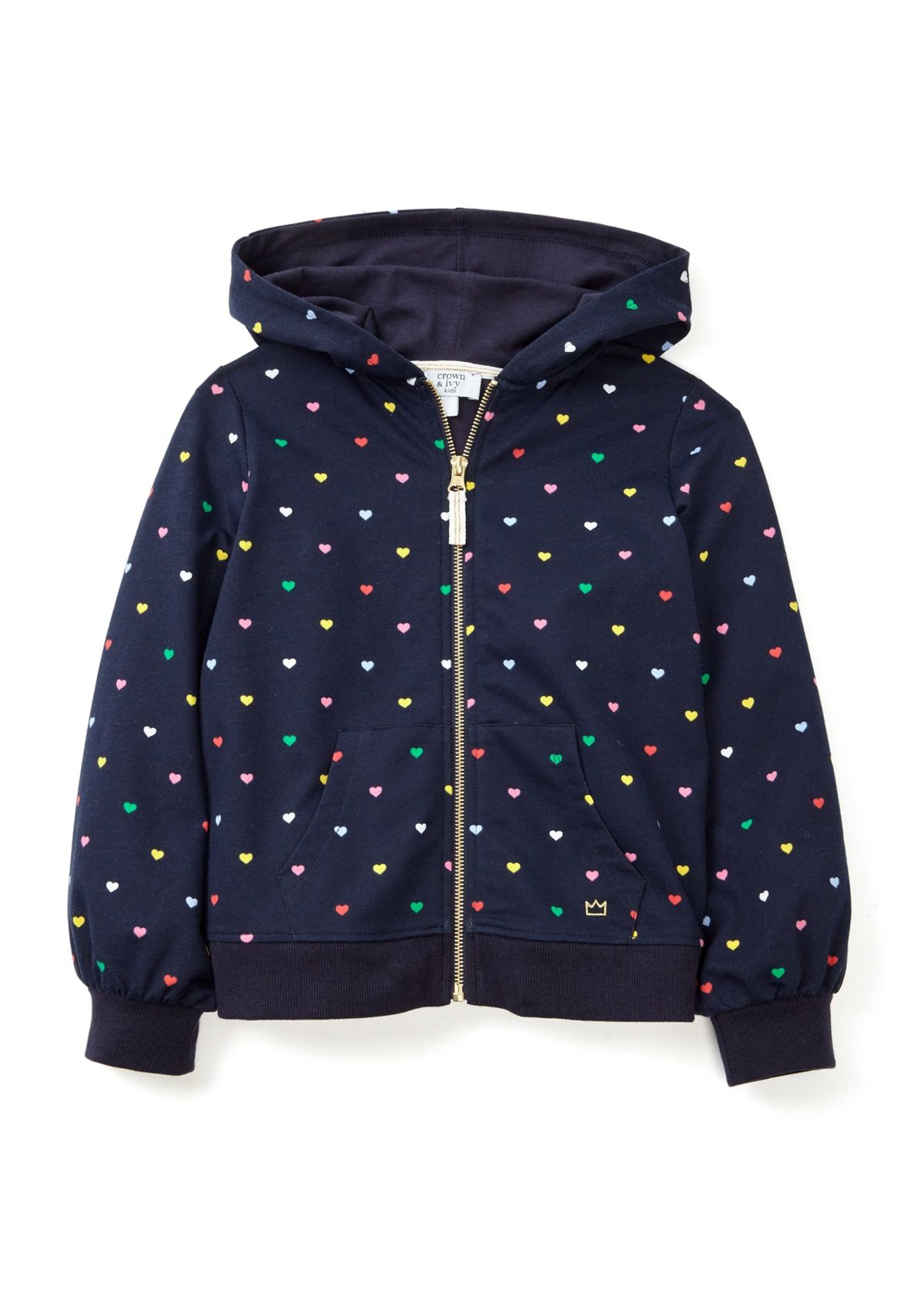 Girls 4-6x French Terry Hoodie