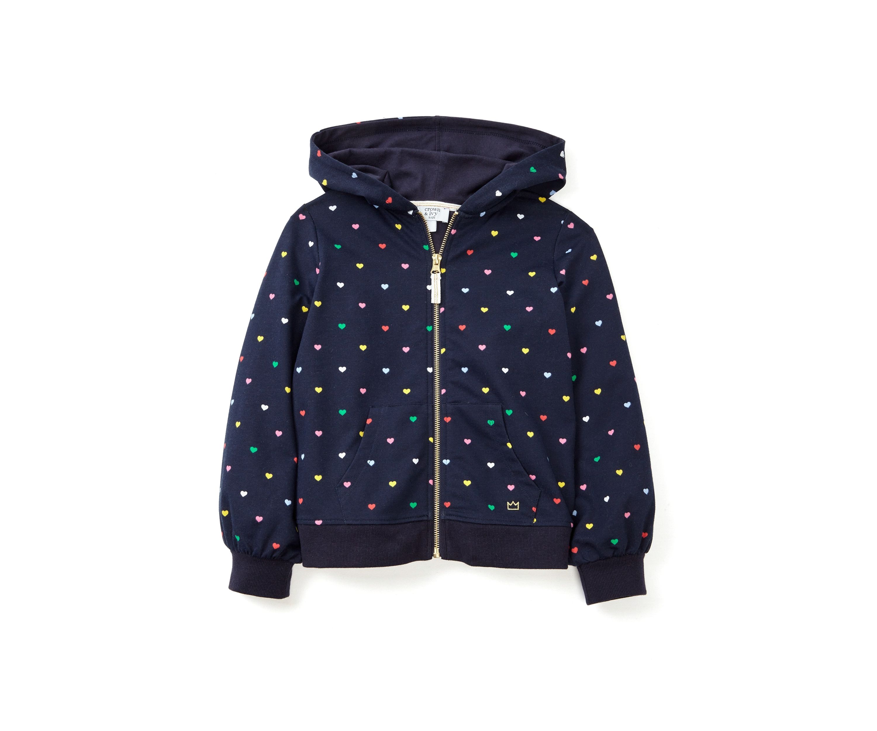 Girls 4-6x French Terry Hoodie