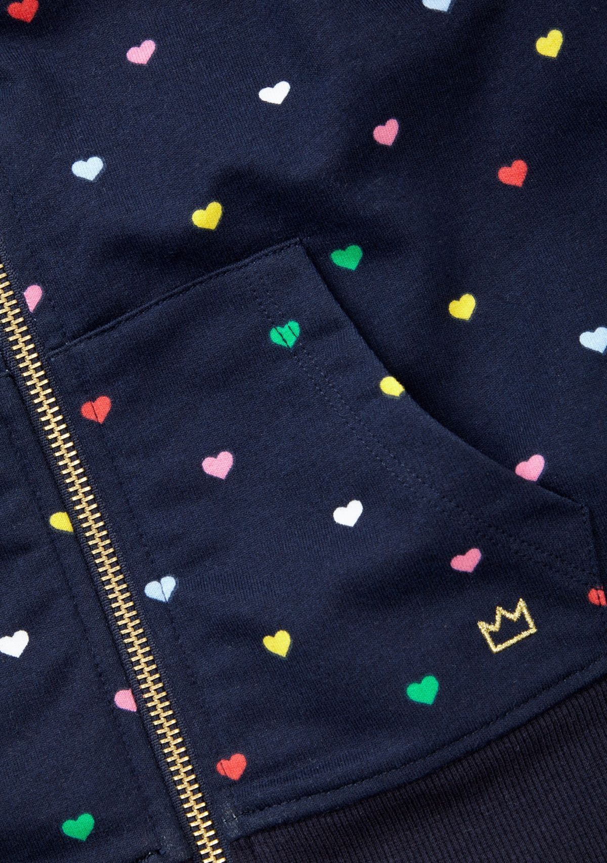 Girls 4-6x French Terry Hoodie