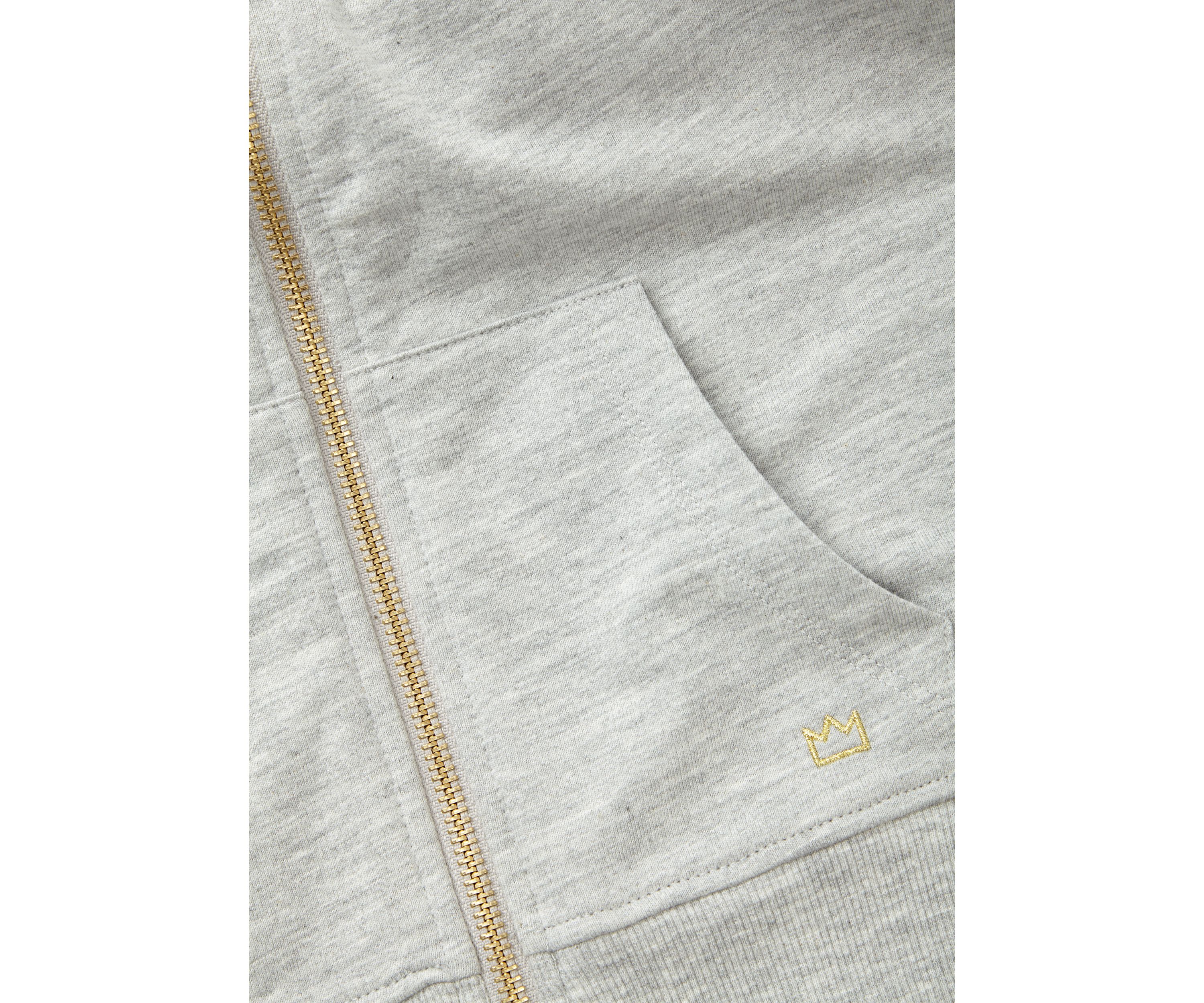 Girls 4-6x French Terry Zip Hoodie
