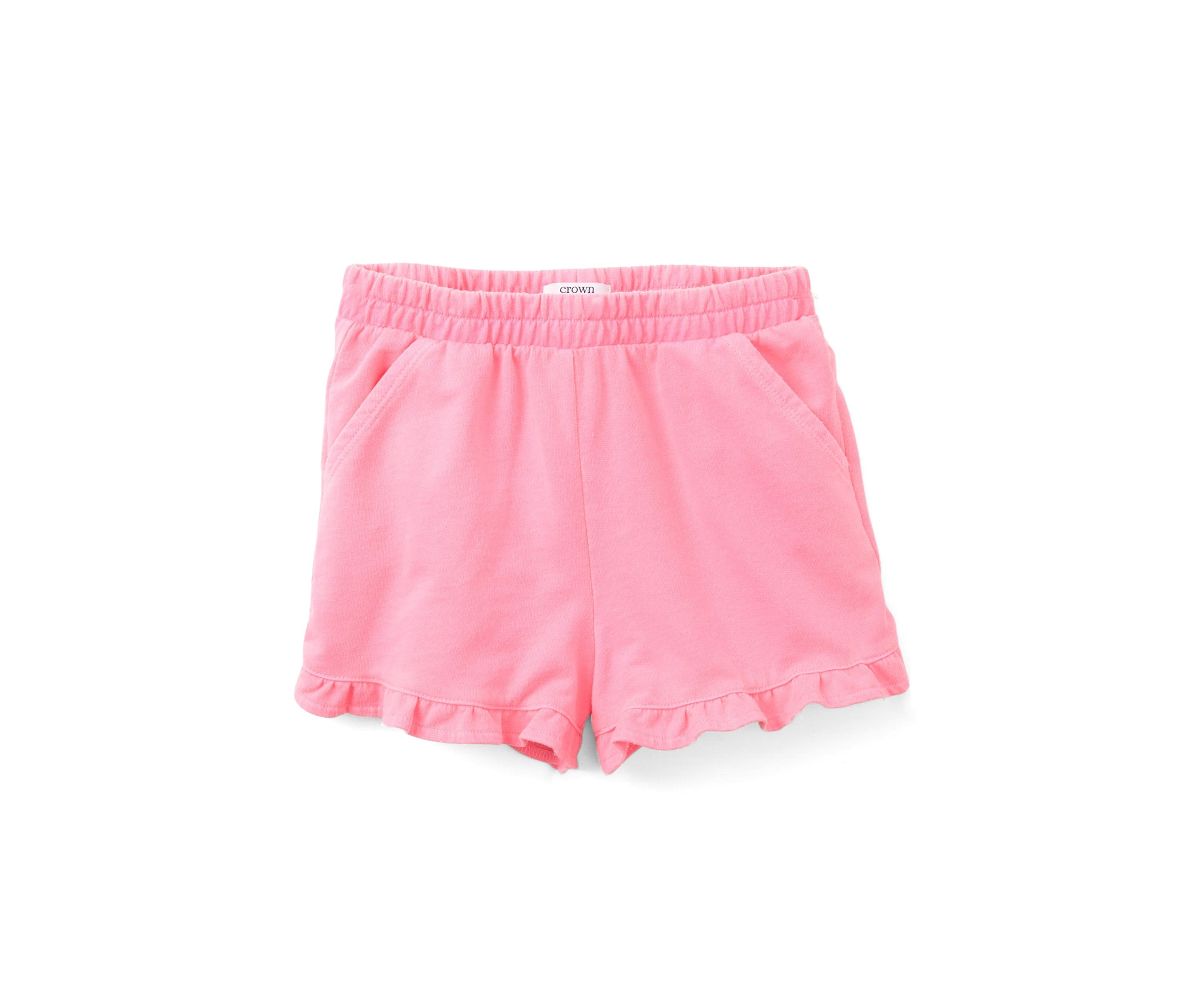Girls 4-6x Pull On Ruffle Shorts
