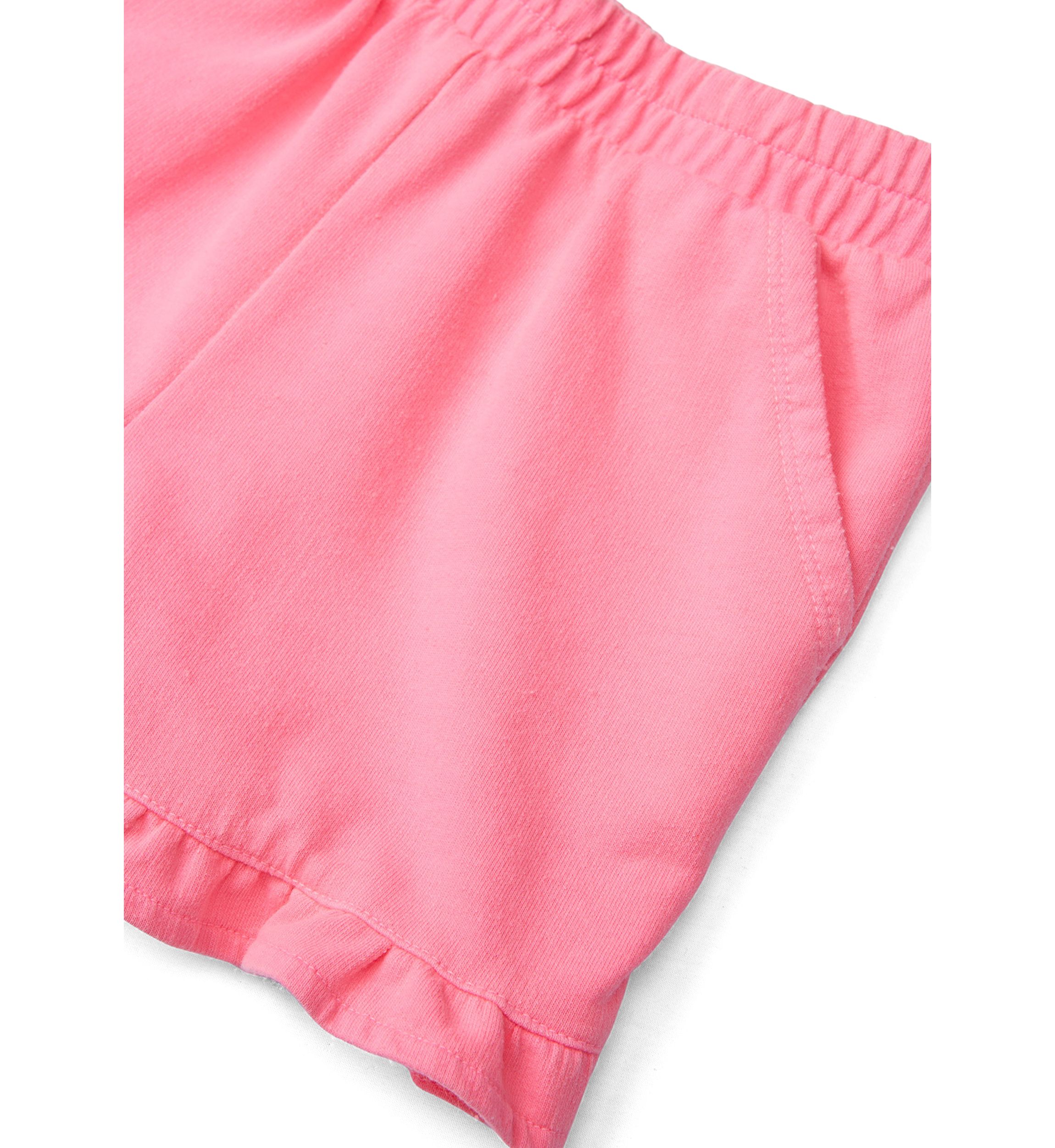 Girls 4-6x Pull On Ruffle Shorts