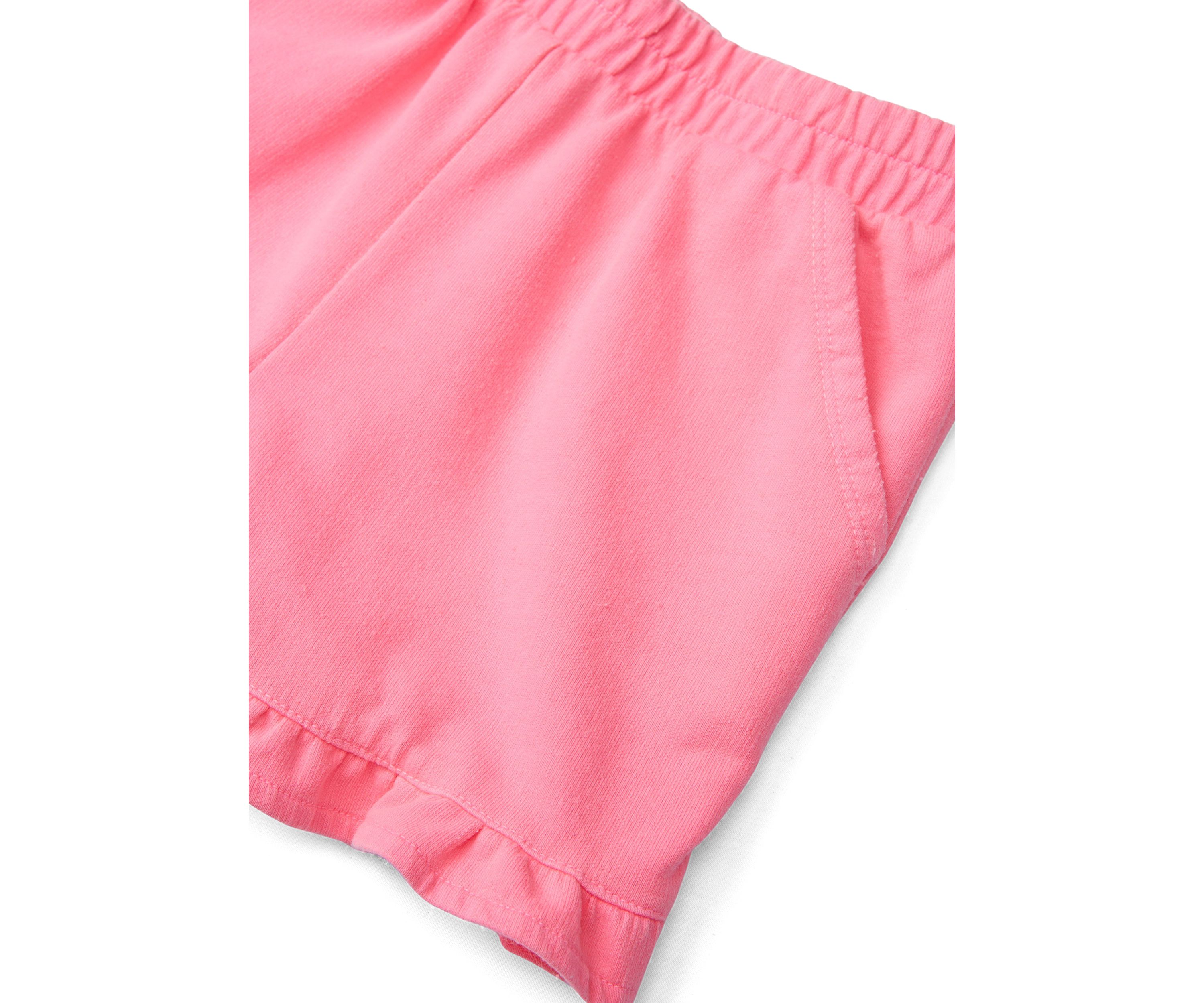 Girls 4-6x Pull On Ruffle Shorts