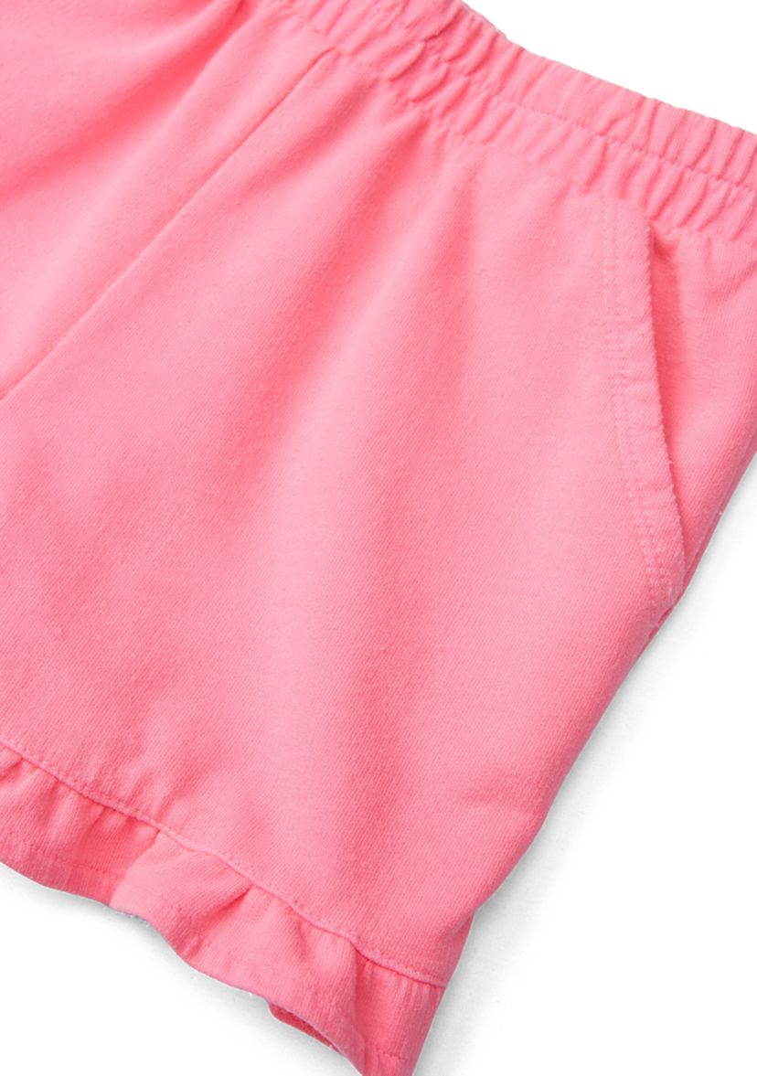 Girls 4-6x Pull On Ruffle Shorts