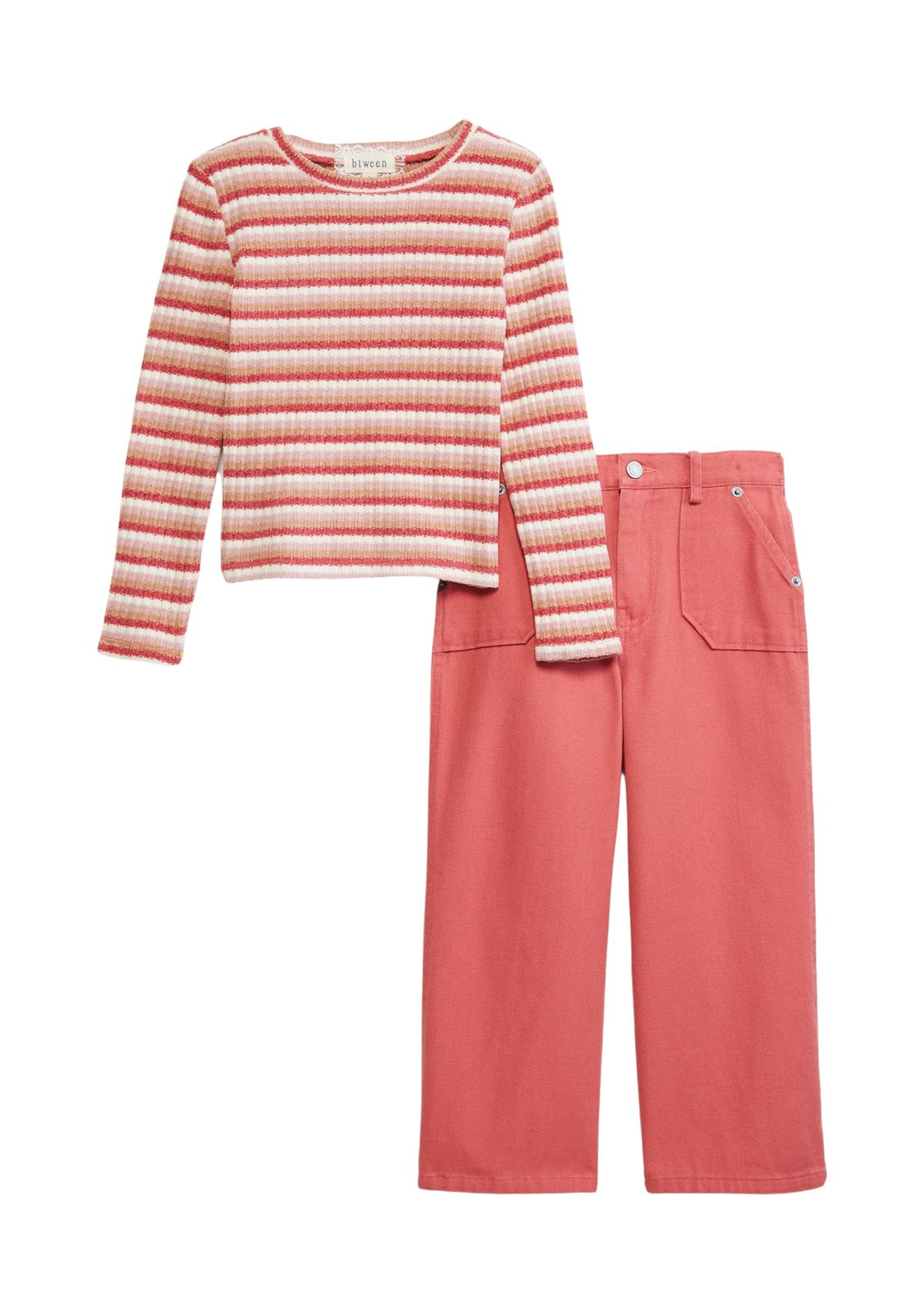 Girls 4-6x Ribbed Sweater and Pants