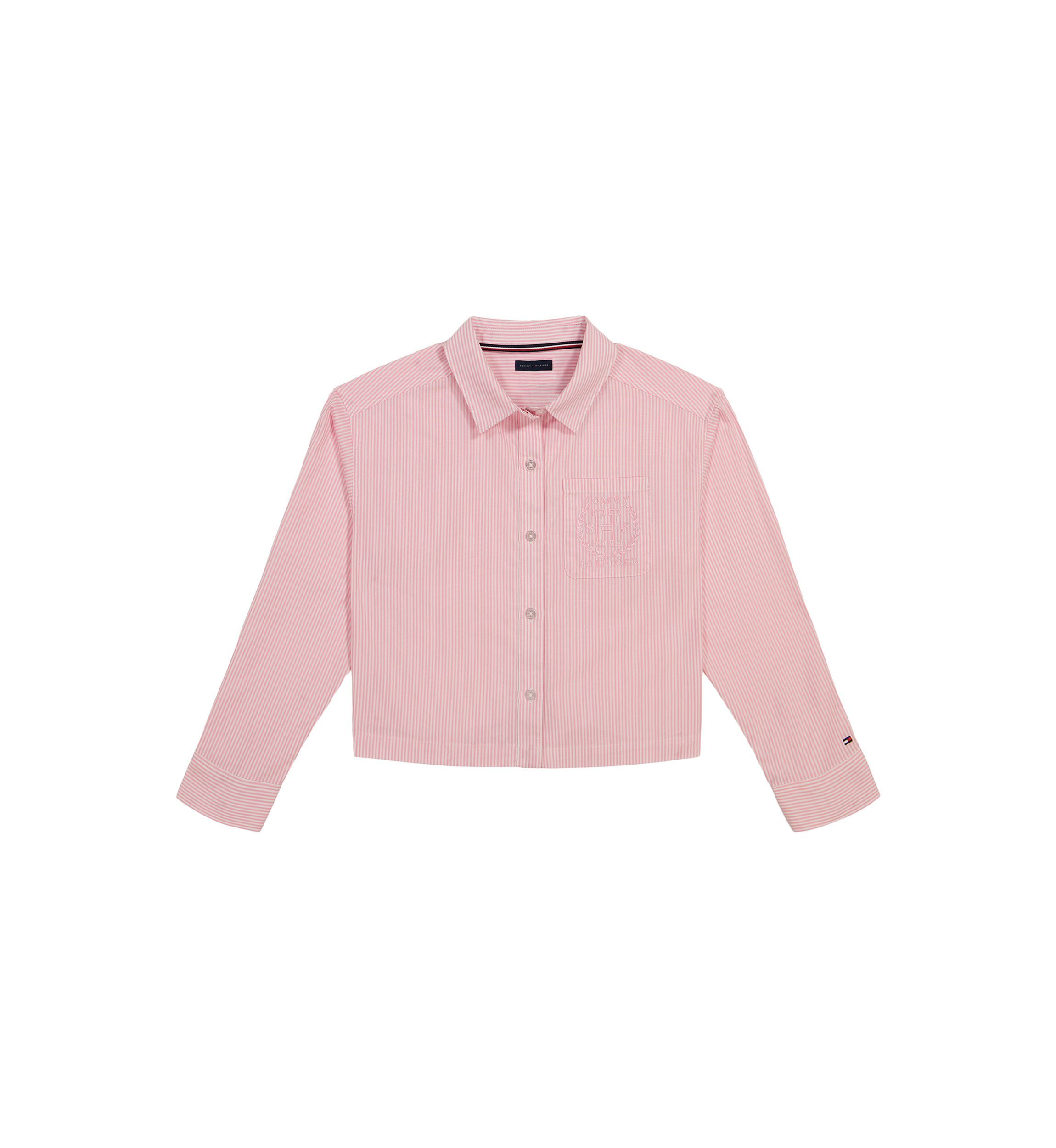 Girls 7-16 Stripe Long Sleeve Top