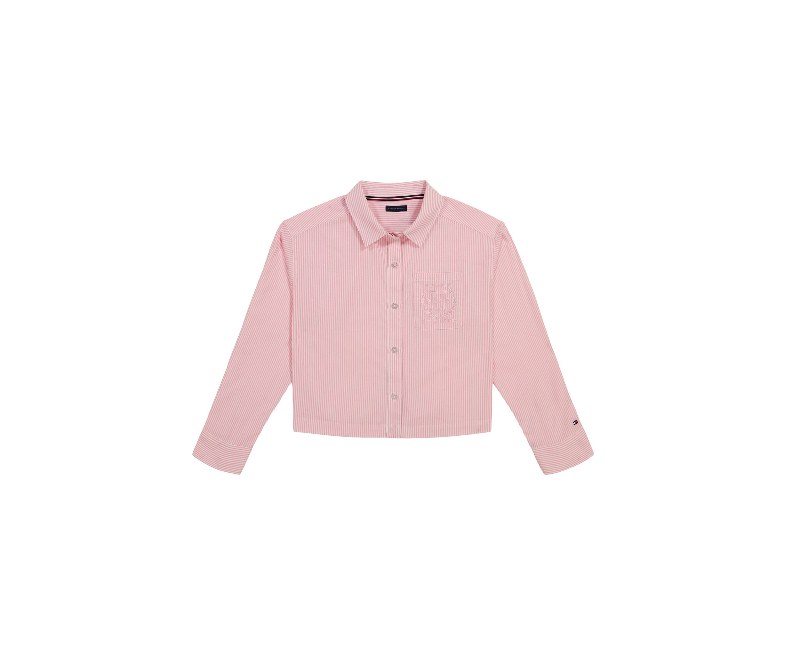 Girls 7-16 Stripe Long Sleeve Top