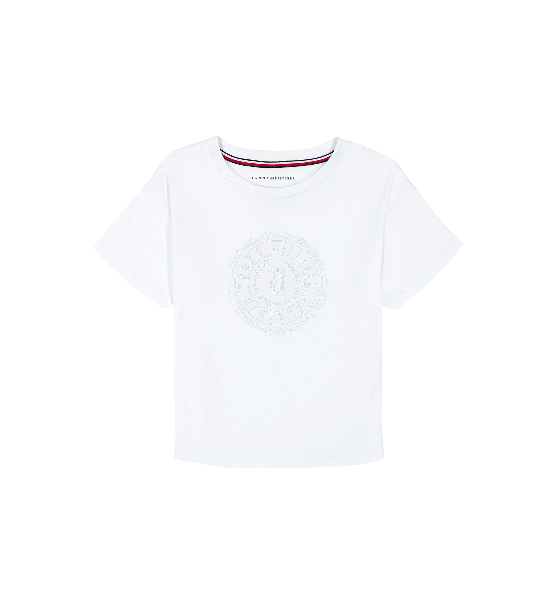 Girls 7-16 Embroidered Boxy T-Shirt