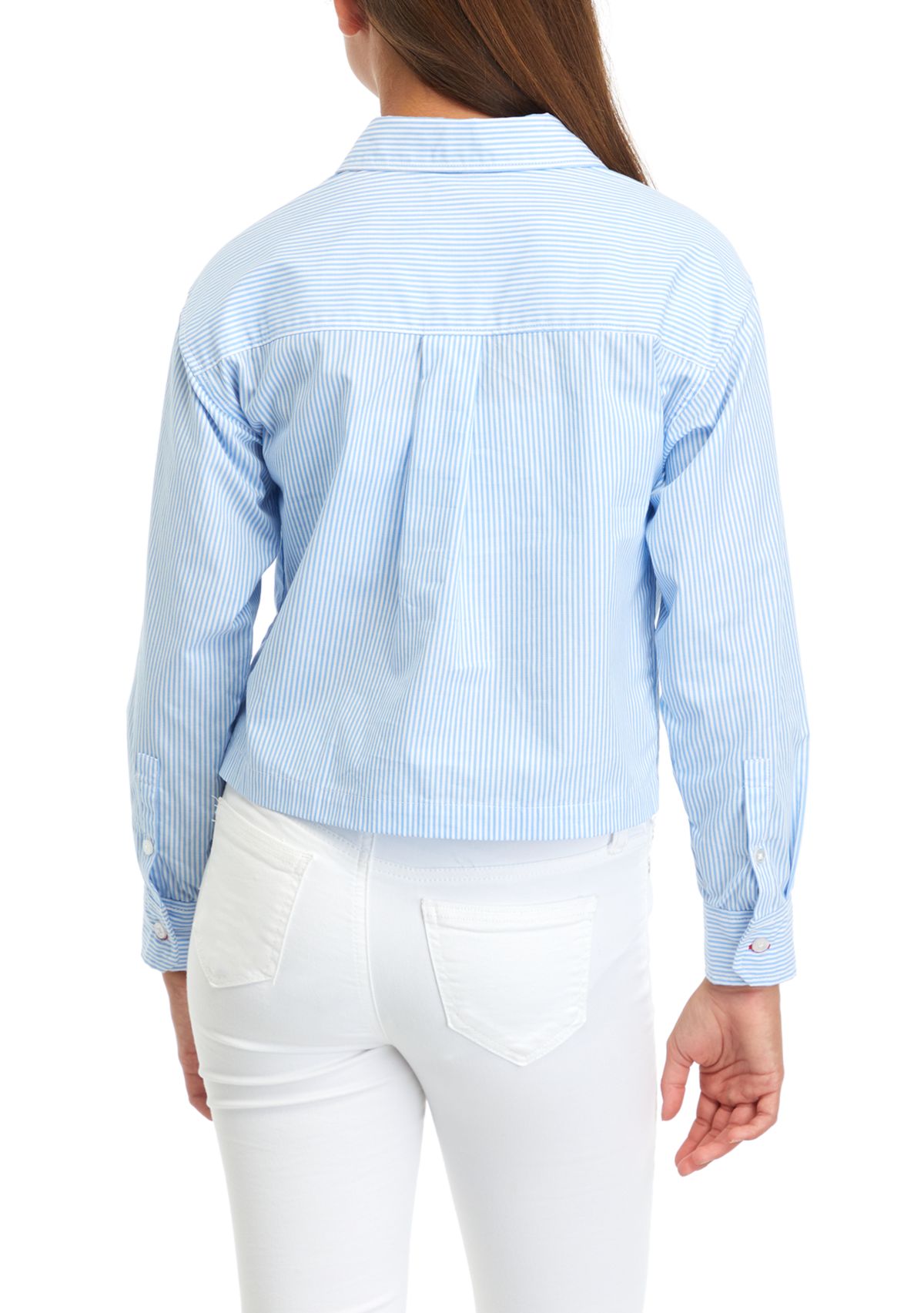 Girls 7-16 Long Sleeve Oxford Shirt