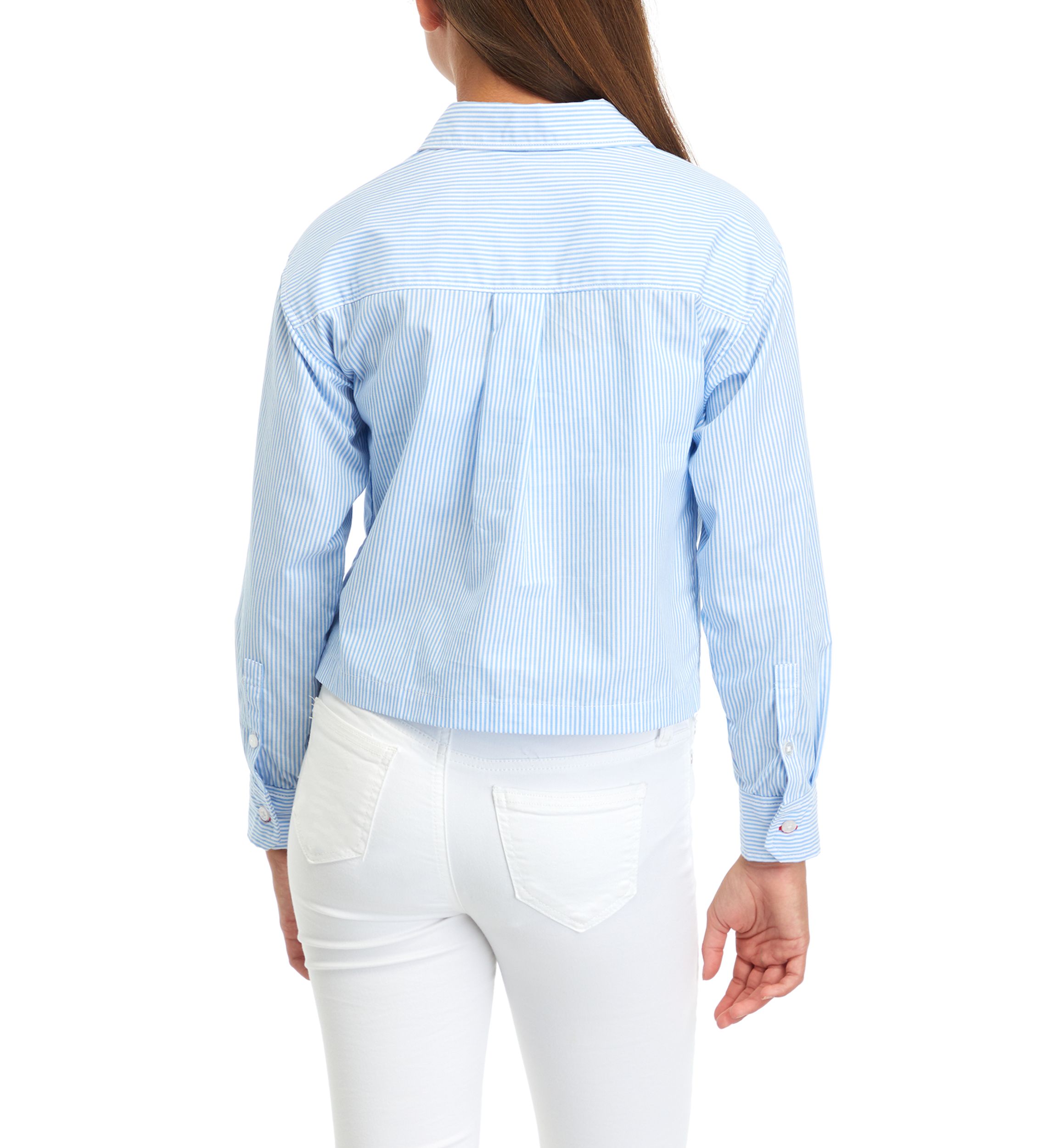 Girls 7-16 Long Sleeve Oxford Shirt