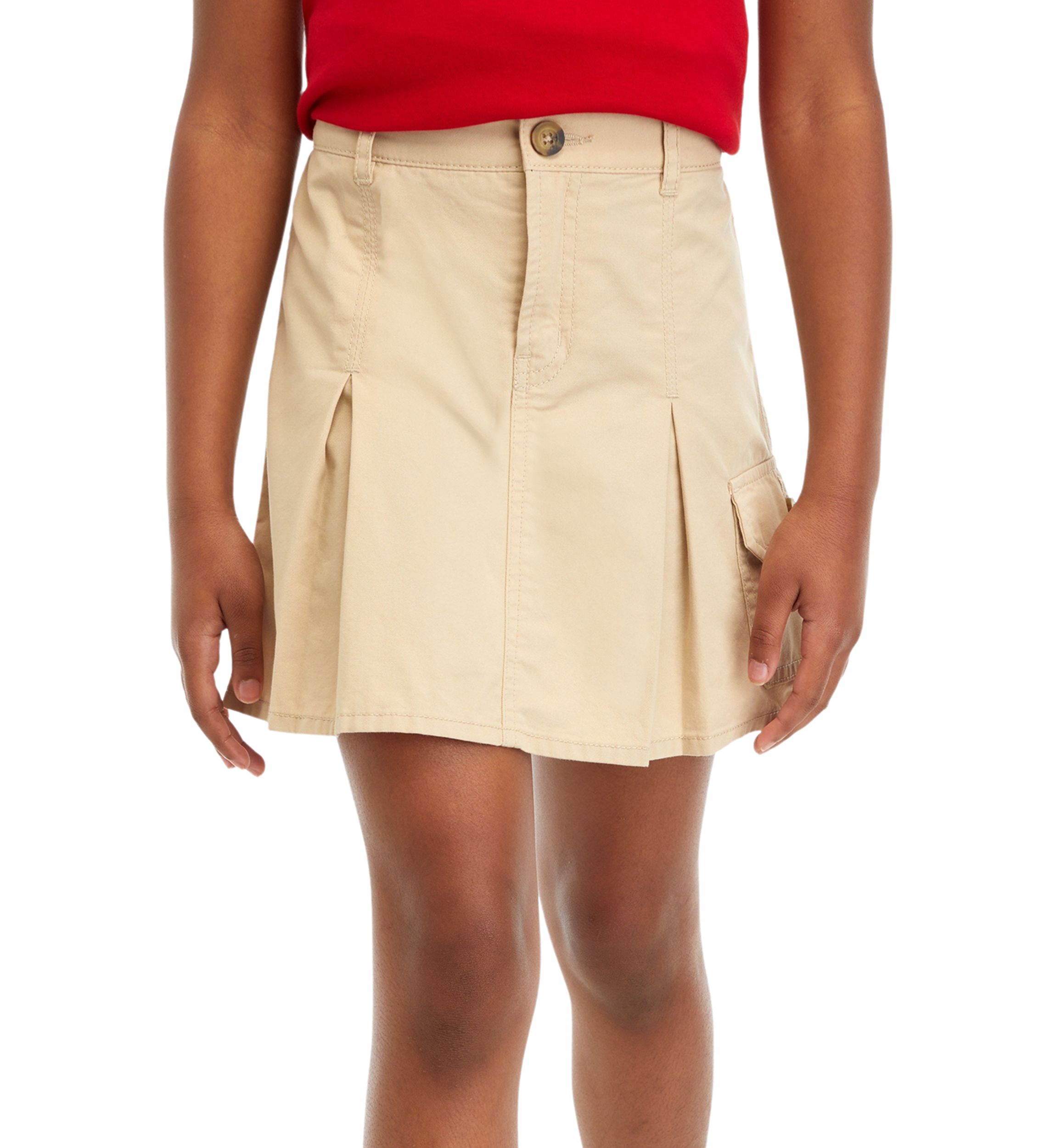 Girls 7-16 Twill Skirt