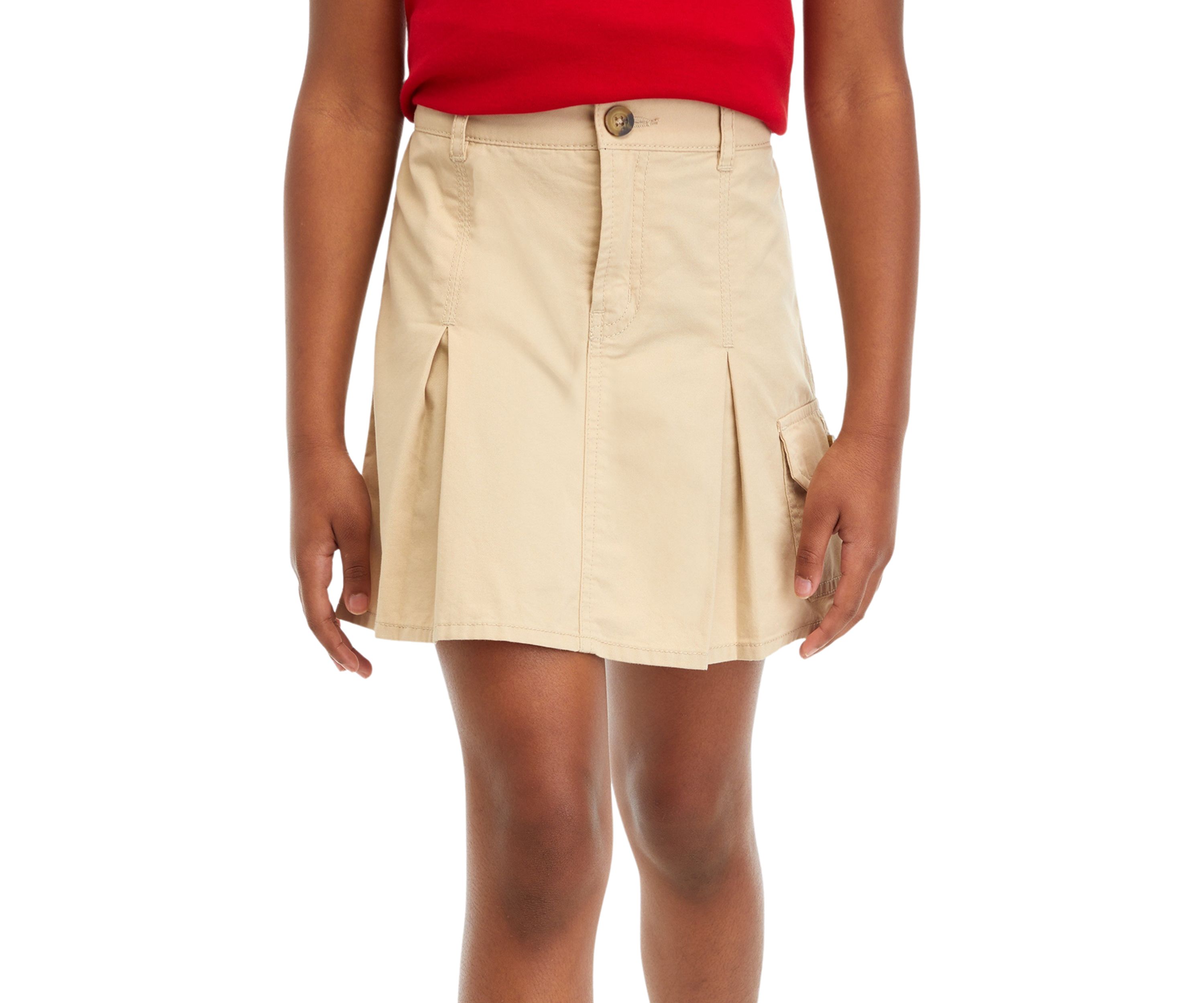 Girls 7-16 Twill Skirt