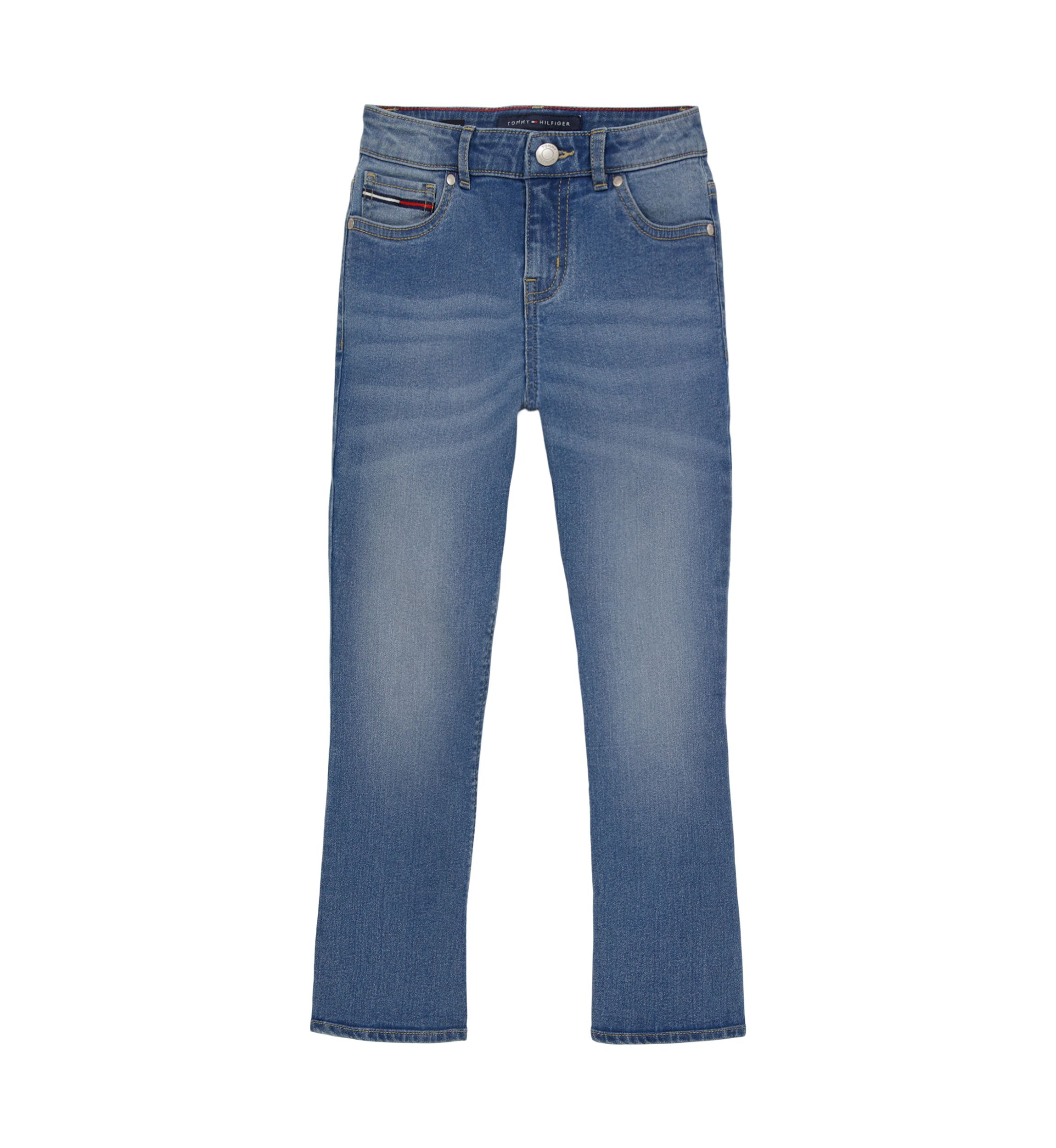 Girls 7-16 Mid Rise Flare Jeans