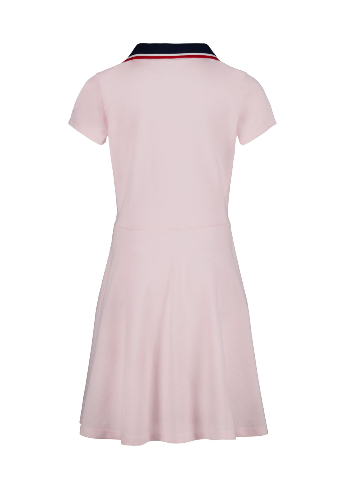 Girls 7-16 Solid Polo Dress