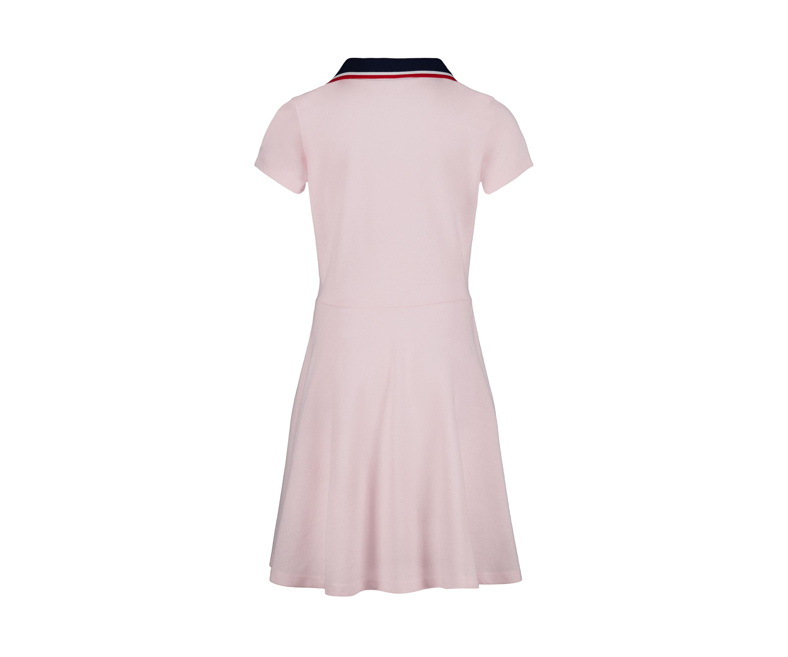 Girls 7-16 Solid Polo Dress