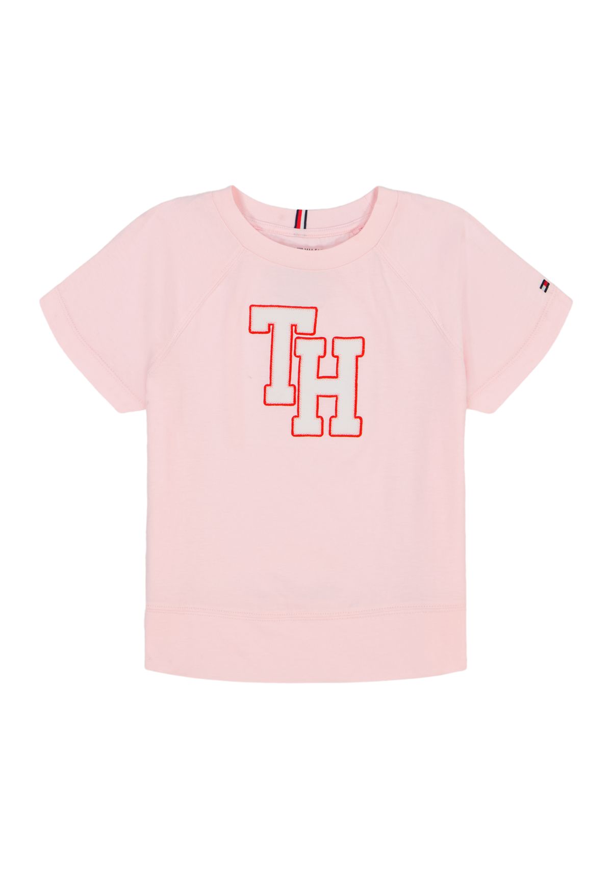 Girls 7-16 TH Appliqué Boxy Short Sleeve T-Shirt