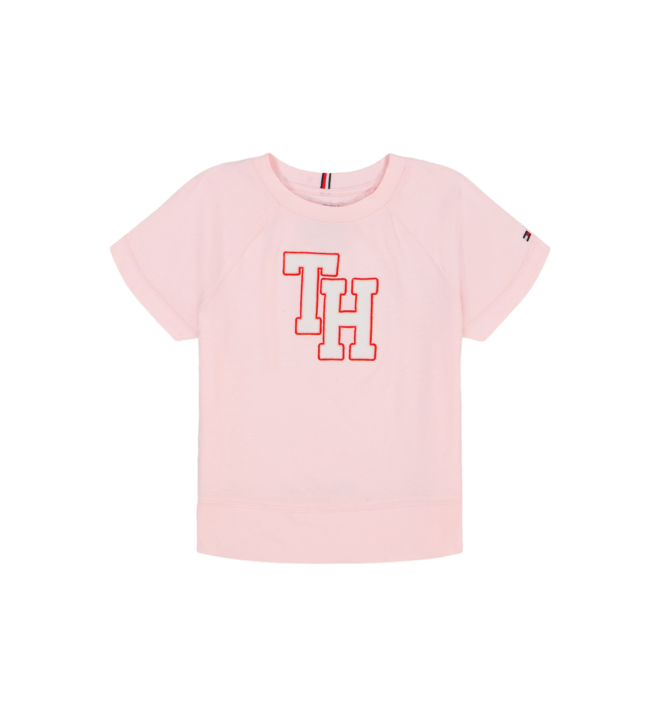 Girls 7-16 TH Appliqué Boxy Short Sleeve T-Shirt
