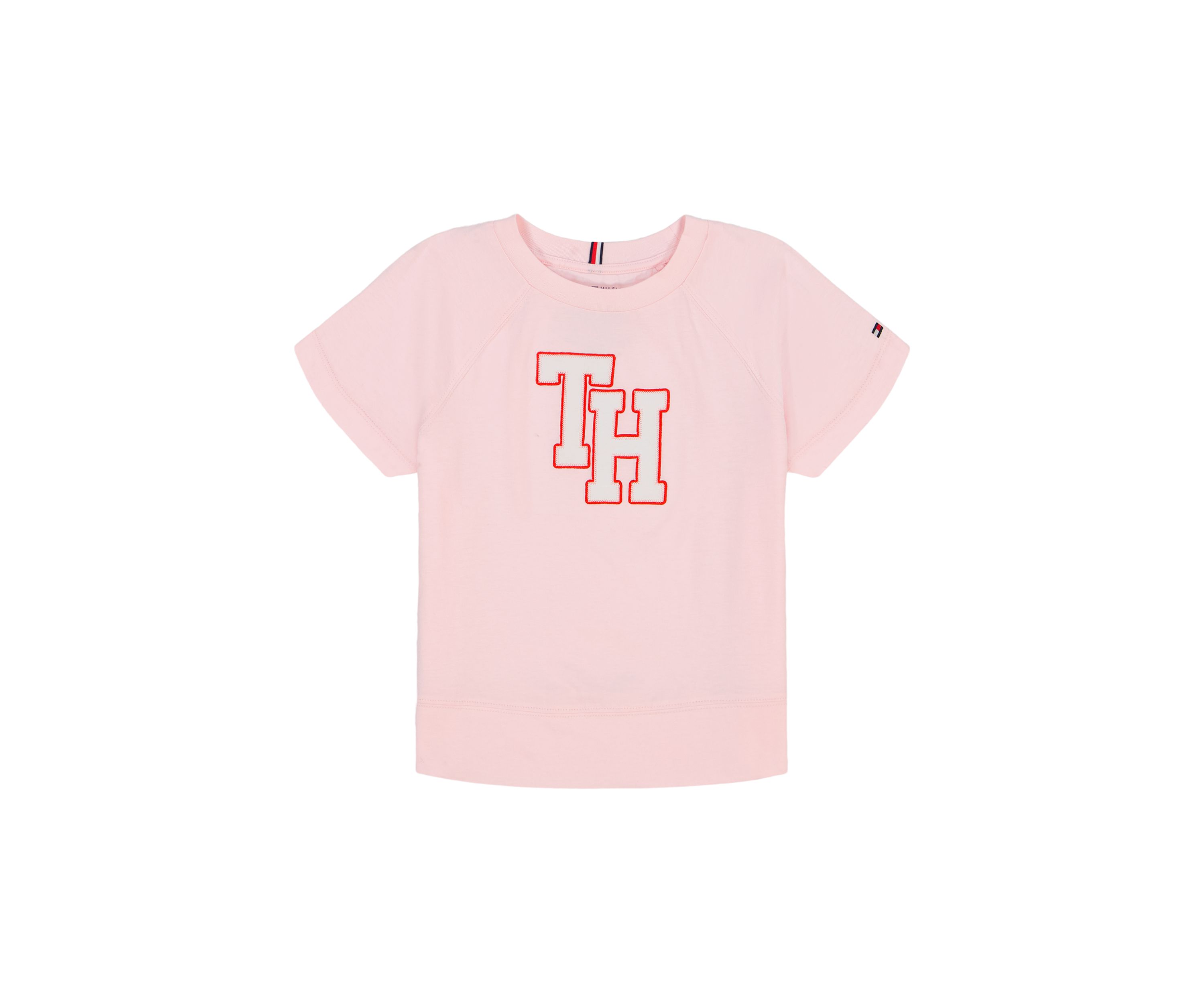 Girls 7-16 TH Appliqué Boxy Short Sleeve T-Shirt