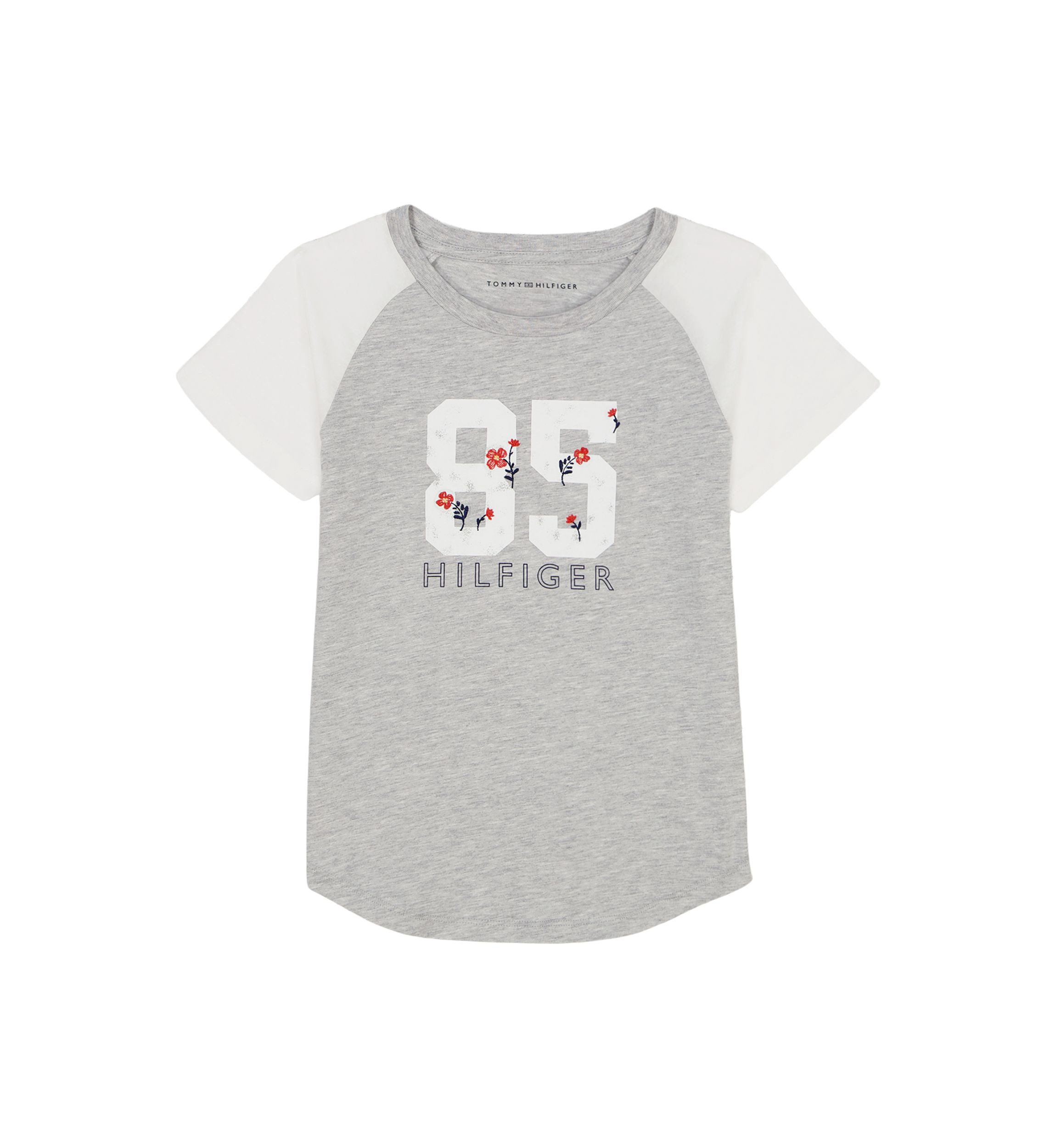 Girls 7-16 85 Raglan Short Sleeve T-Shirt