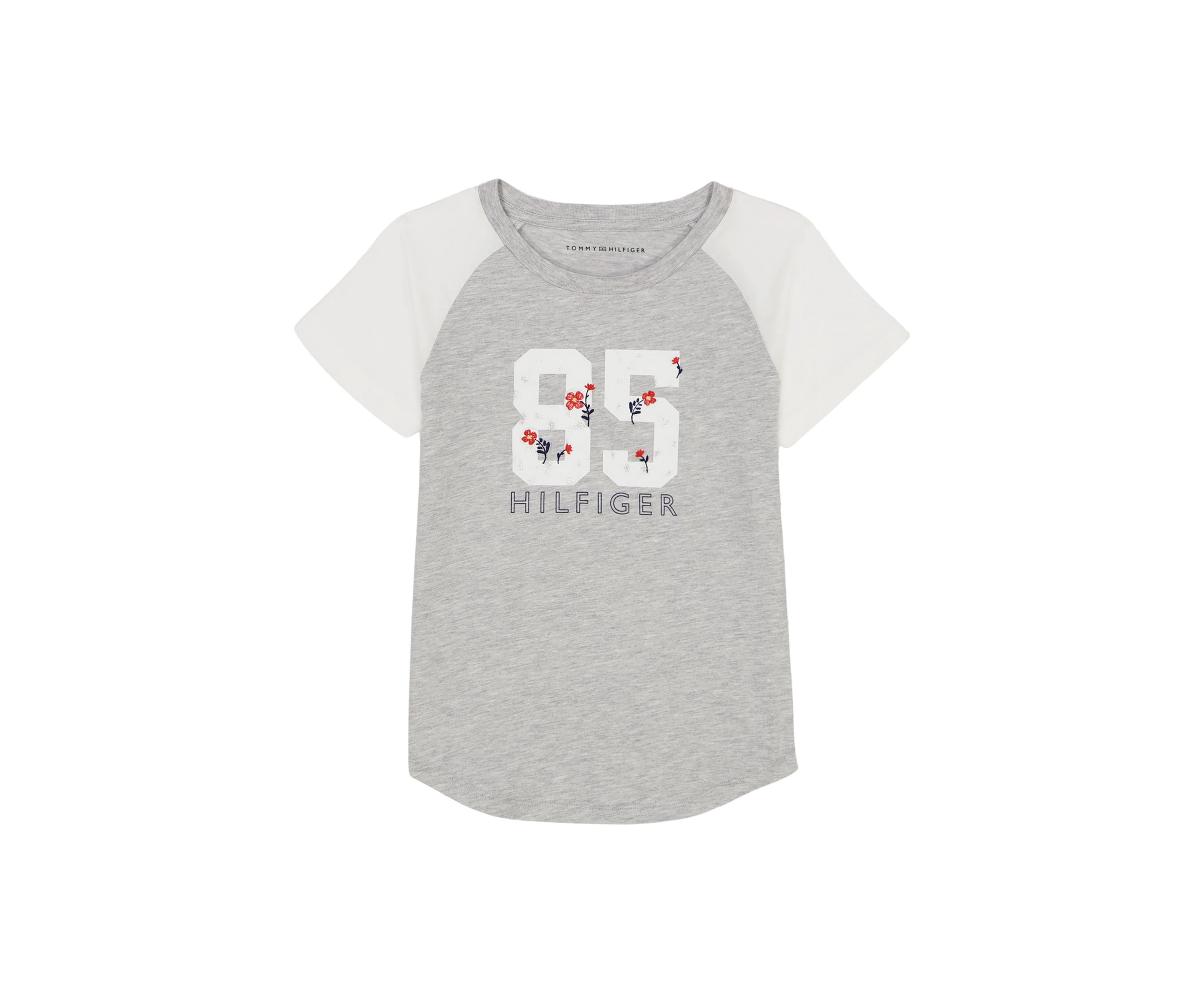 Girls 7-16 85 Raglan Short Sleeve T-Shirt