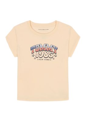 Tommy Hilfiger Girls 7-16 Short Sleeve 1985 Graphic T-Shirt