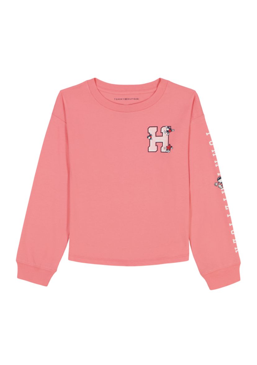 Girls 7-16 Mascot Long Sleeve T-Shirt