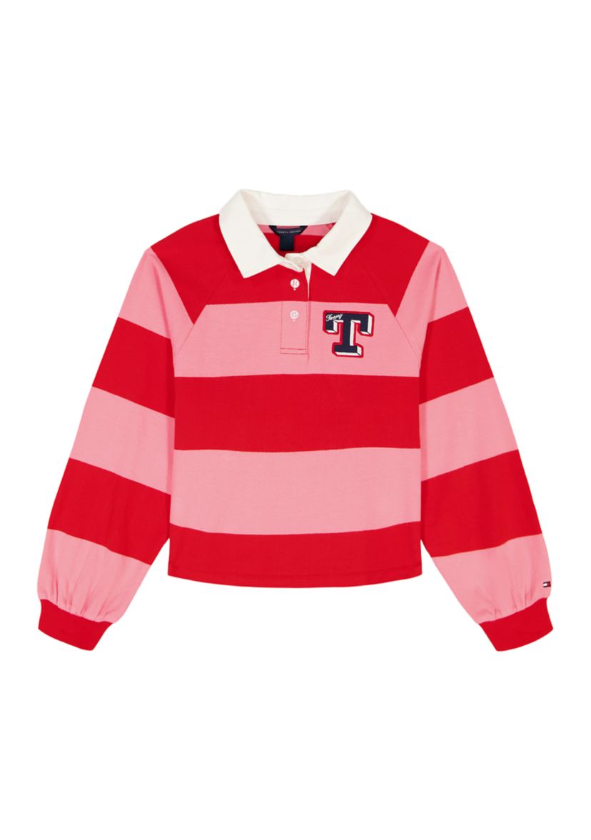 Girls 7-16 Rugby Sweatshirt