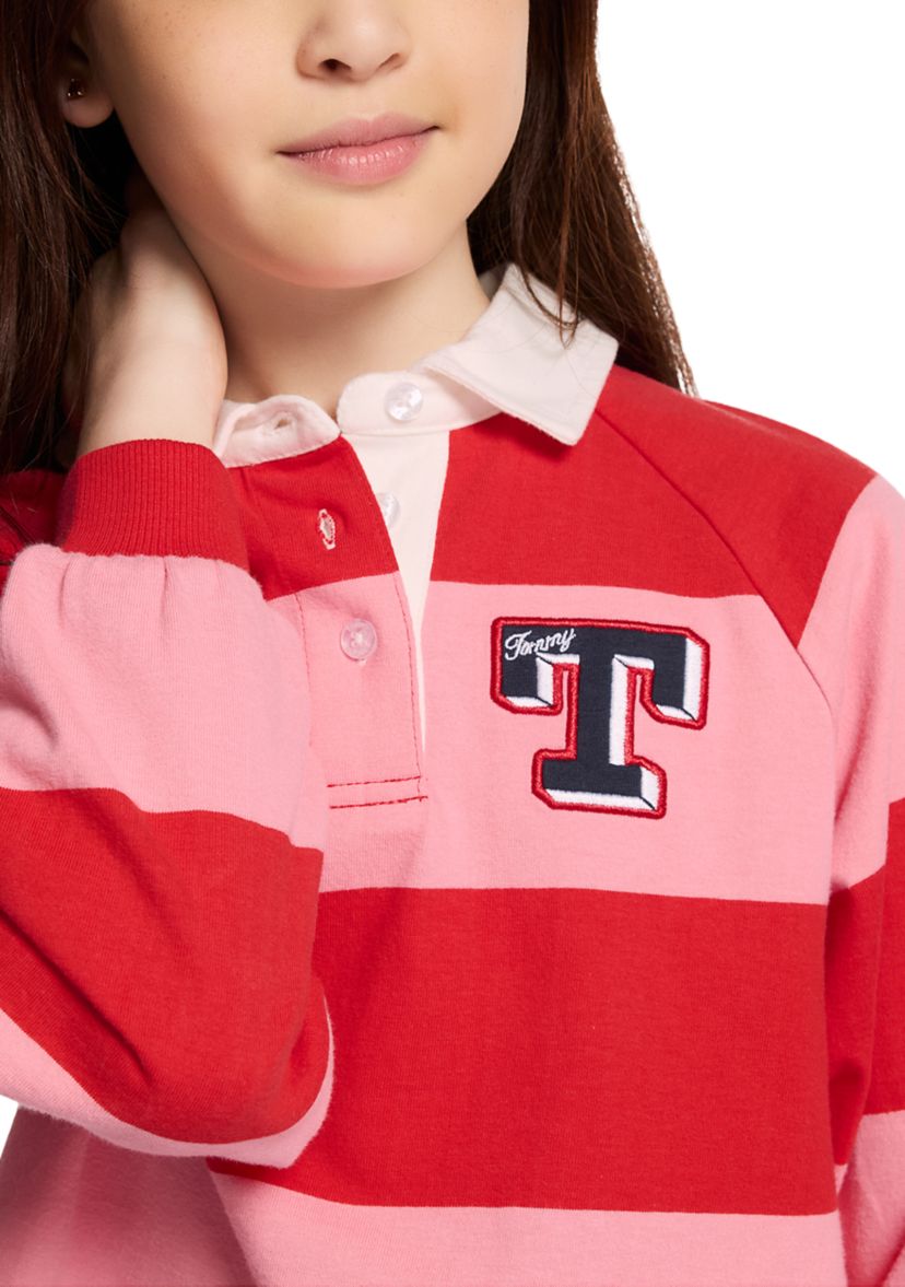 Girls 7-16 Rugby Sweatshirt