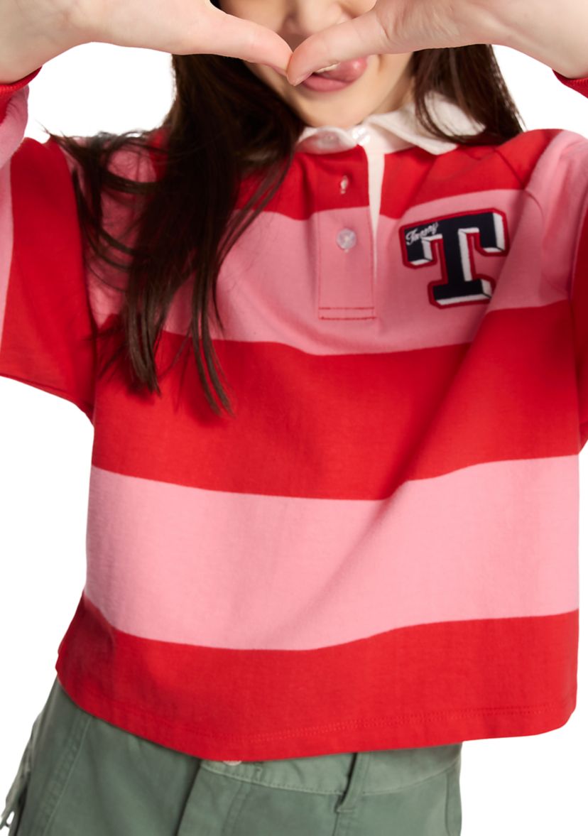 Girls 7-16 Rugby Sweatshirt