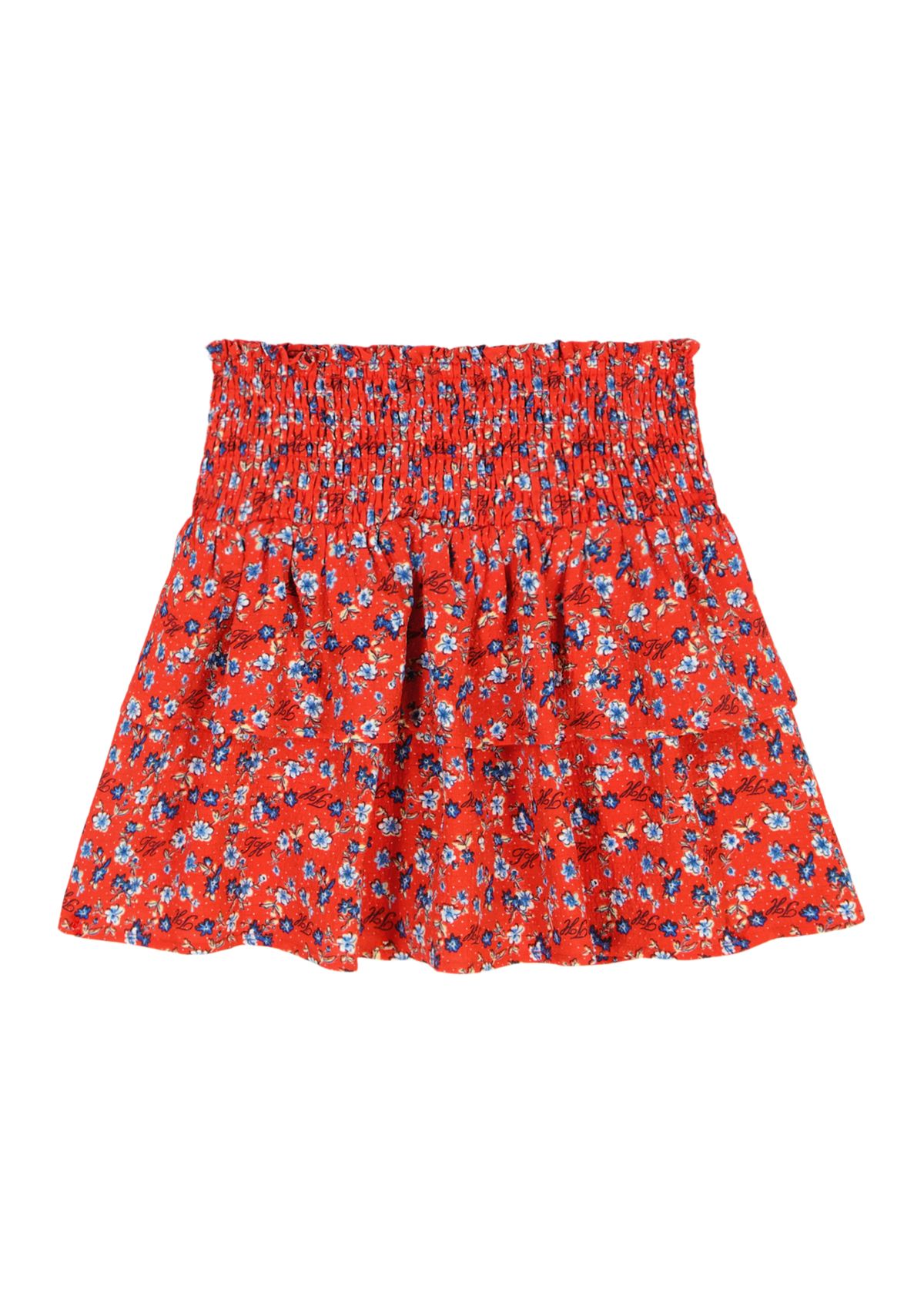 Girls 7-16 Ditsy Printed Skort