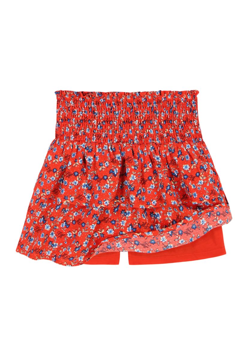 Girls 7-16 Ditsy Printed Skort