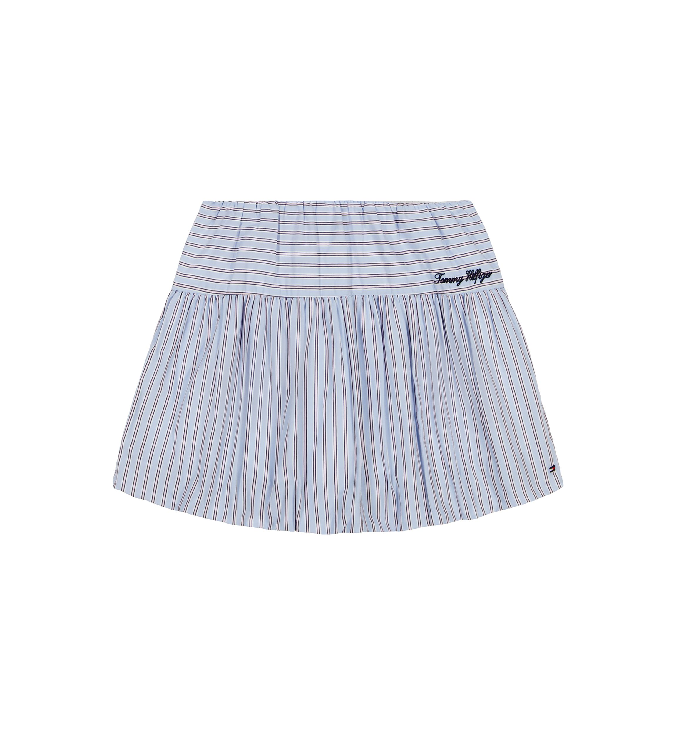 Girls 7-16 Stripe Bubble Skirt 