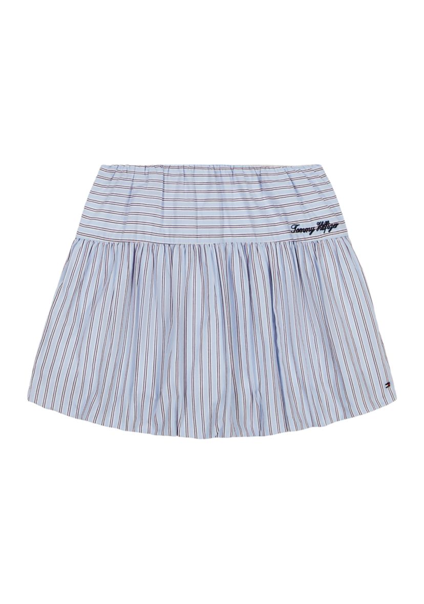 Girls 7-16 Stripe Bubble Skirt 