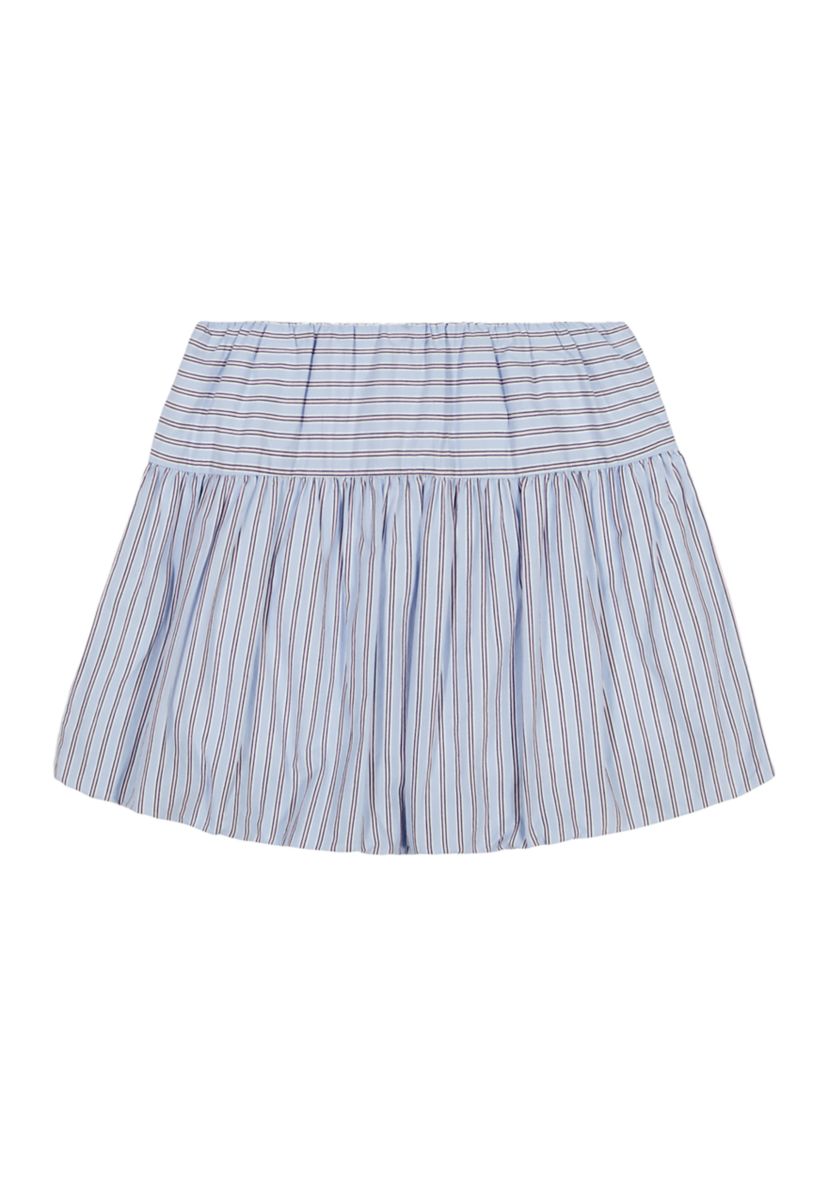 Girls 7-16 Stripe Bubble Skirt 