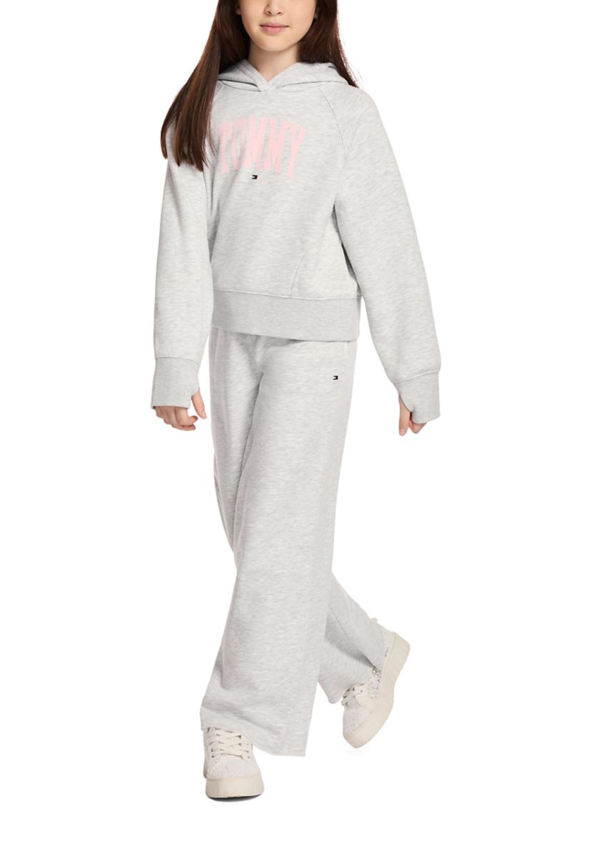 Girls 7-16 Straight Wide Leg Pants 