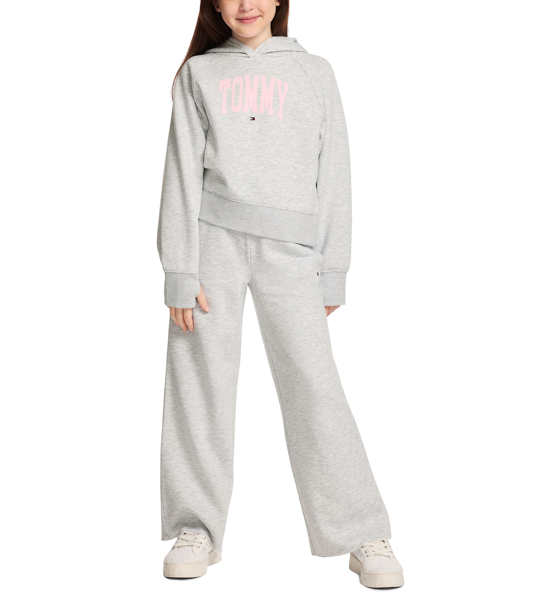 Girls 7-16 Straight Wide Leg Pants 