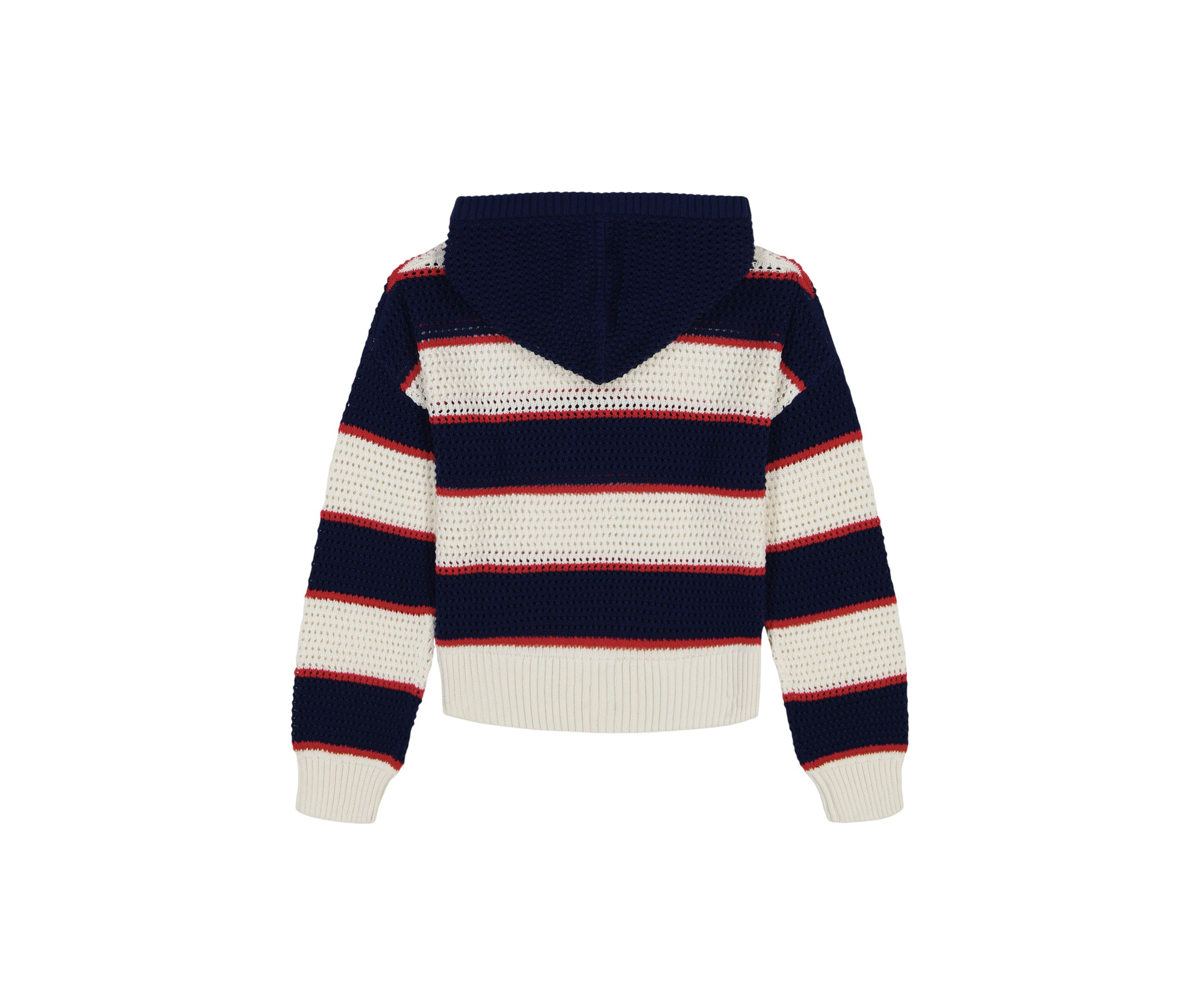 Girls 7-16 Stripe Sweater Hoodie