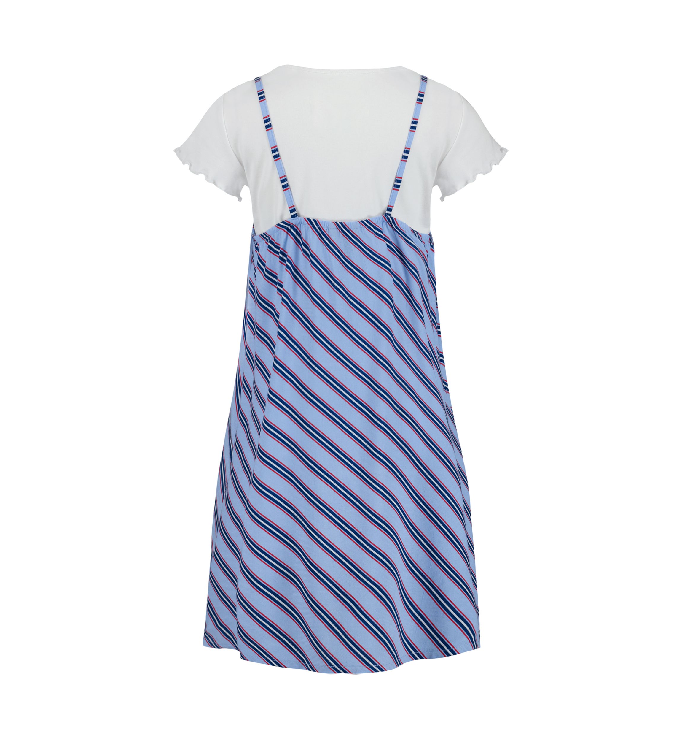 Girls 7-16 Varsity Stripe Slip Dress