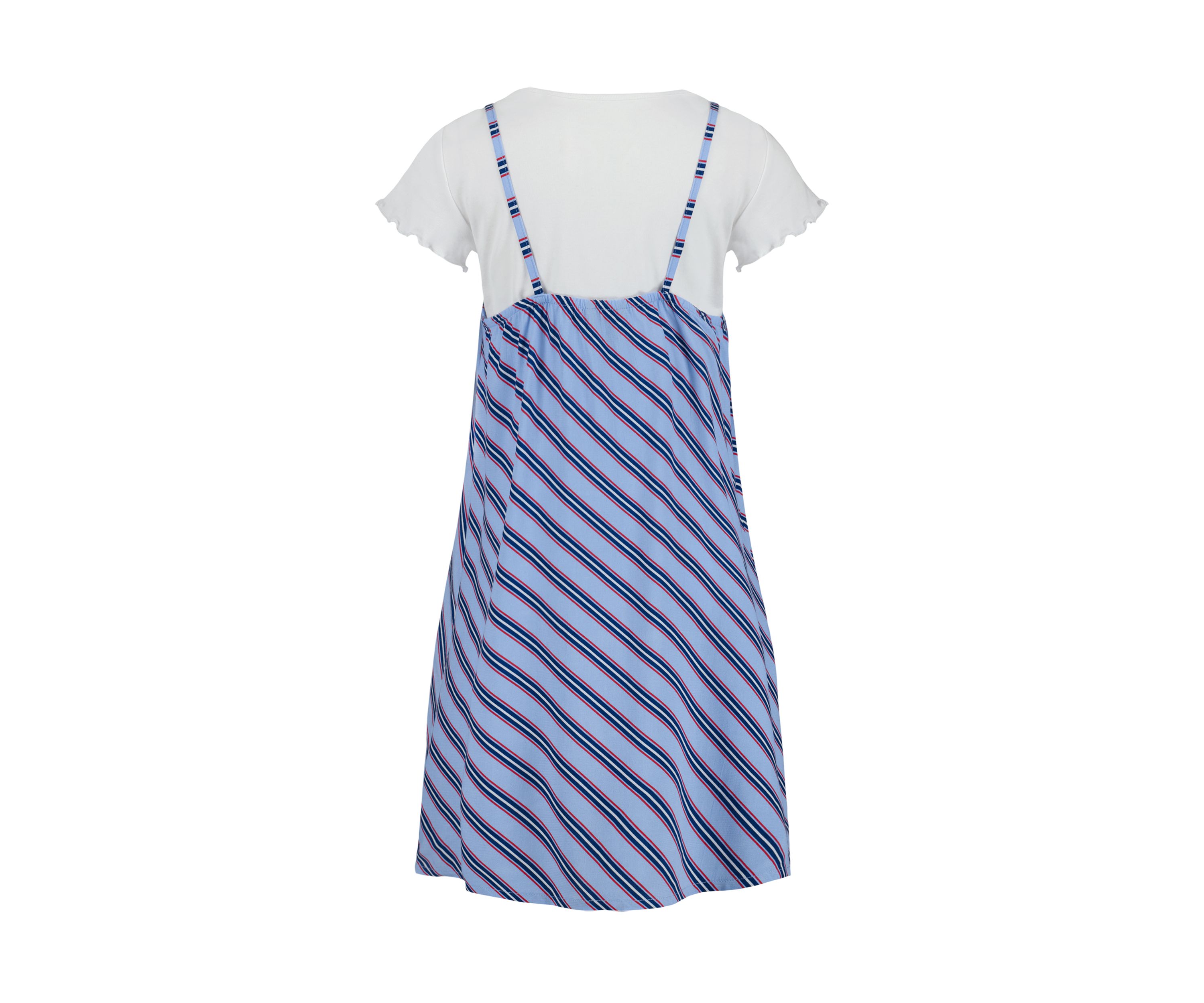 Girls 7-16 Varsity Stripe Slip Dress
