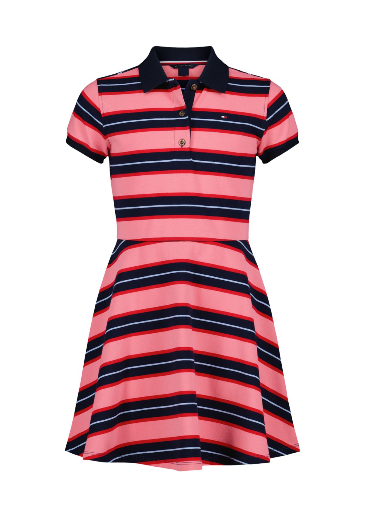 Girls 7-16 Varsity Stripe Dress