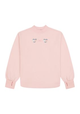 Tommy Hilfiger Girls 7-16 Mock Neck Fleece Sweatshirt