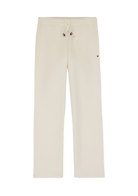 Tommy Hilfiger Girls 7-16 Natural Fleece Pants, Small