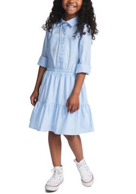 Tommy Hilfiger Girls 7-16 Ithica Stripe Shirtdress