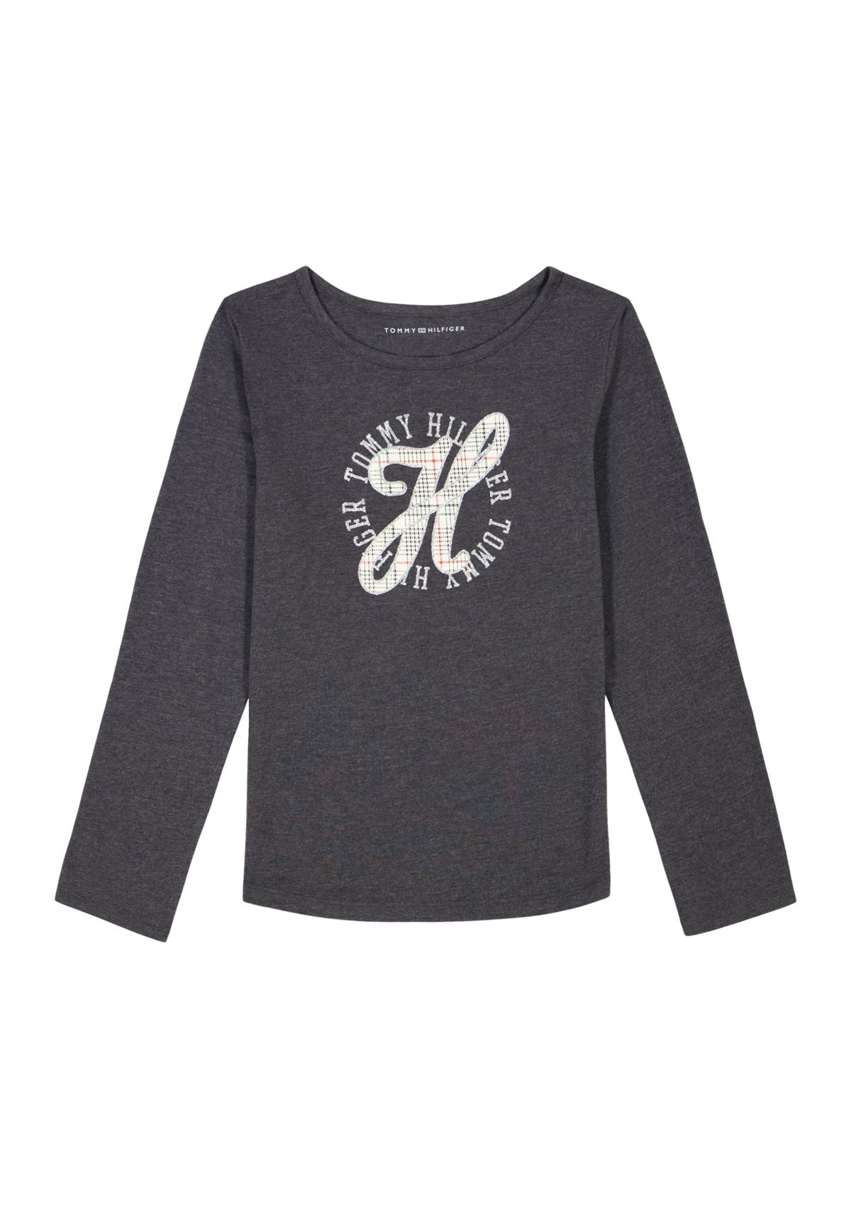 Girls 7-16 Plaid Logo Graphic T-Shirt